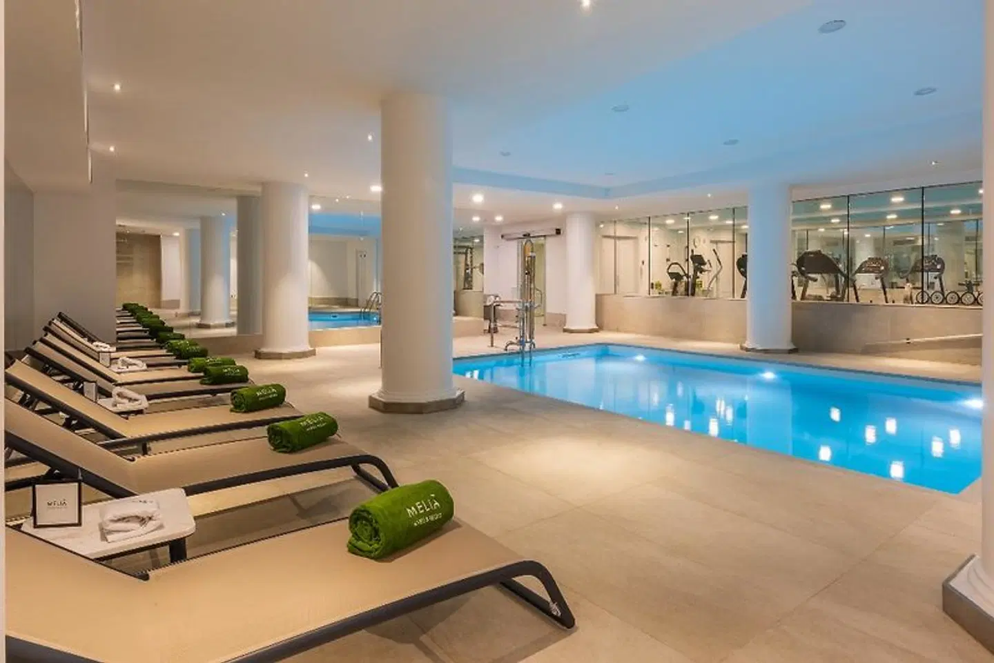 Meliá Madrid Princesa Hallenbad