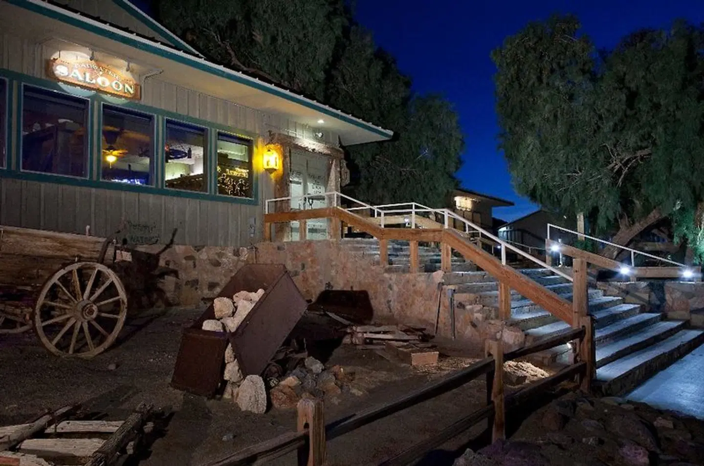 Stovepipe Wells Village Terrasse