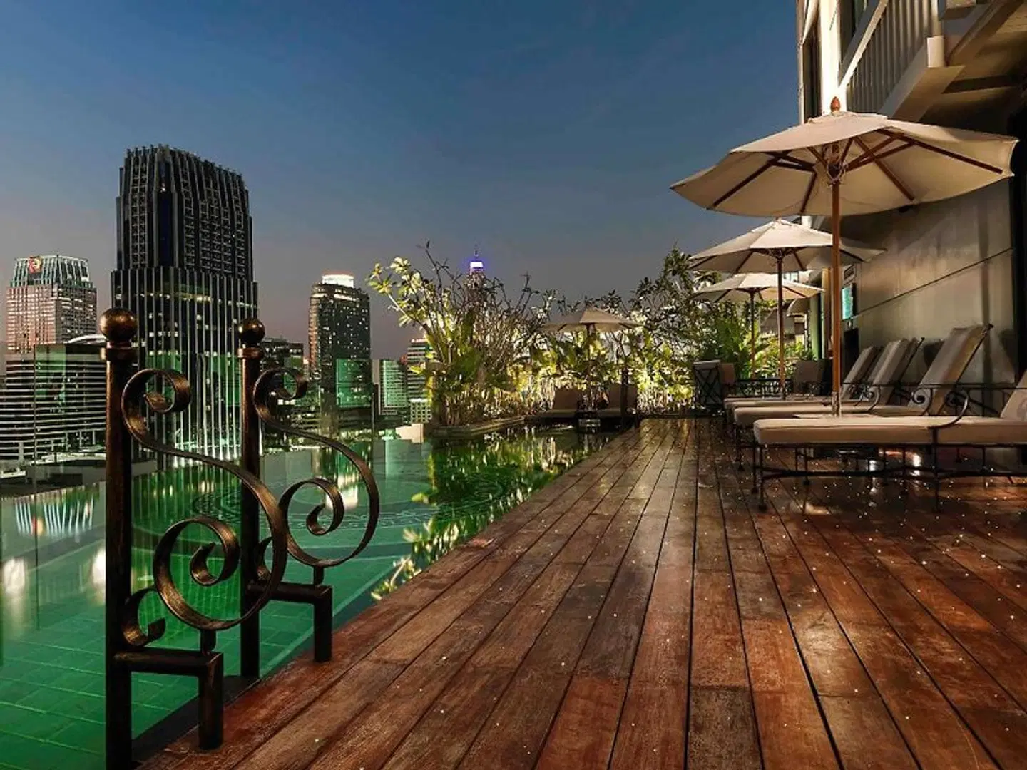 Hotel Muse Bangkok Autograph Collection Terrasse