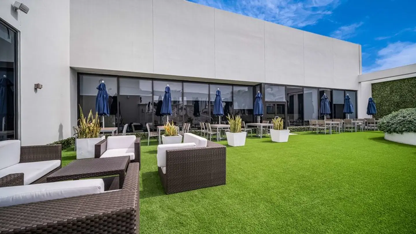 Hilton Miami Downtown Terrasse