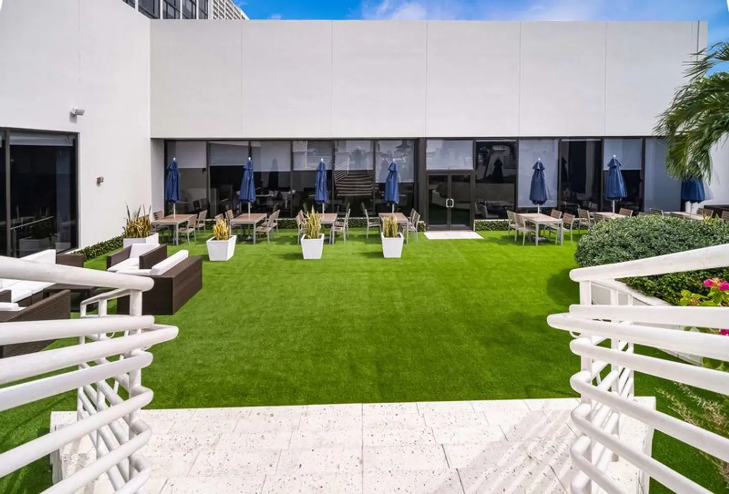 Hilton Miami Downtown Garten