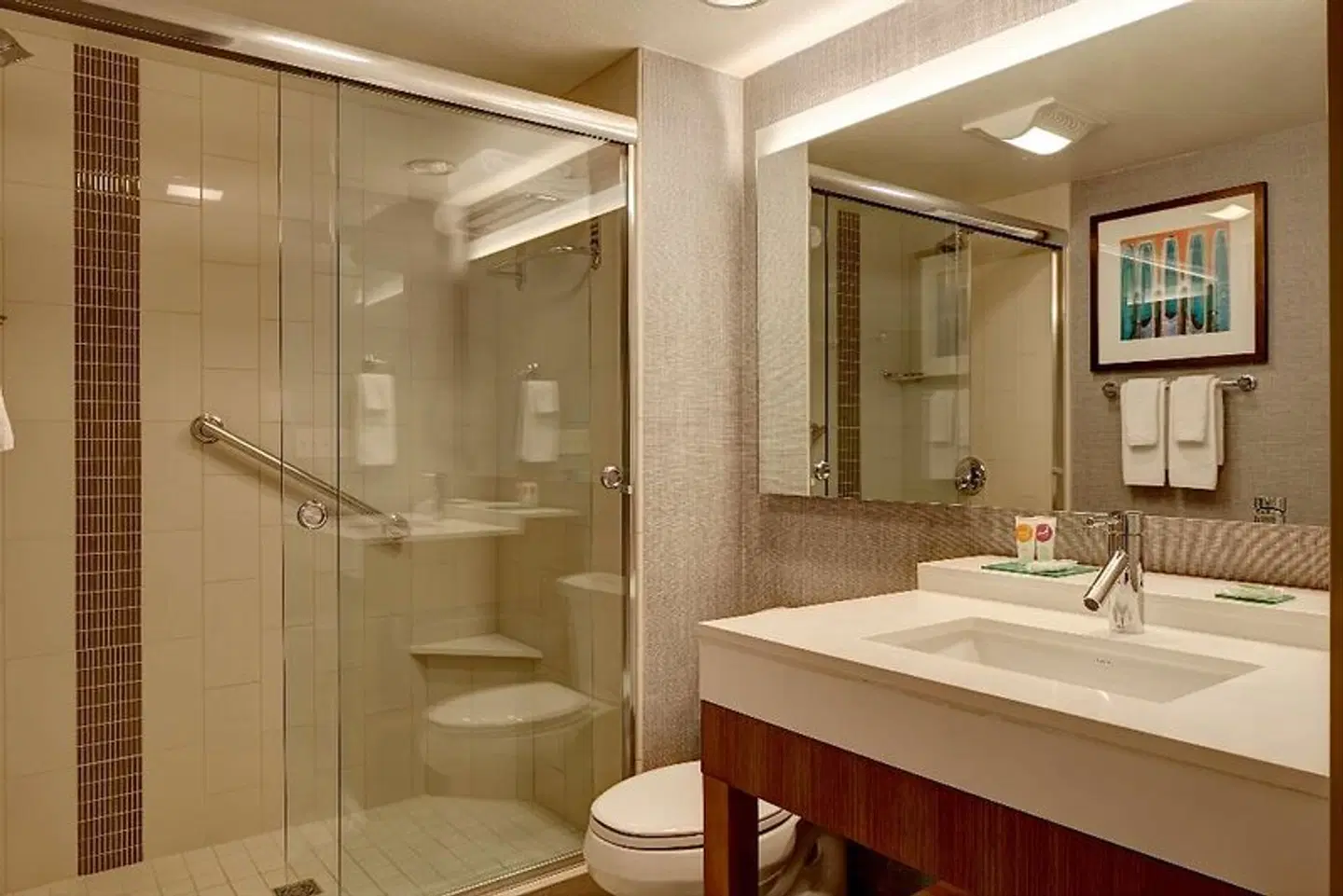 Hyatt Place Boston/Medford Badezimmer