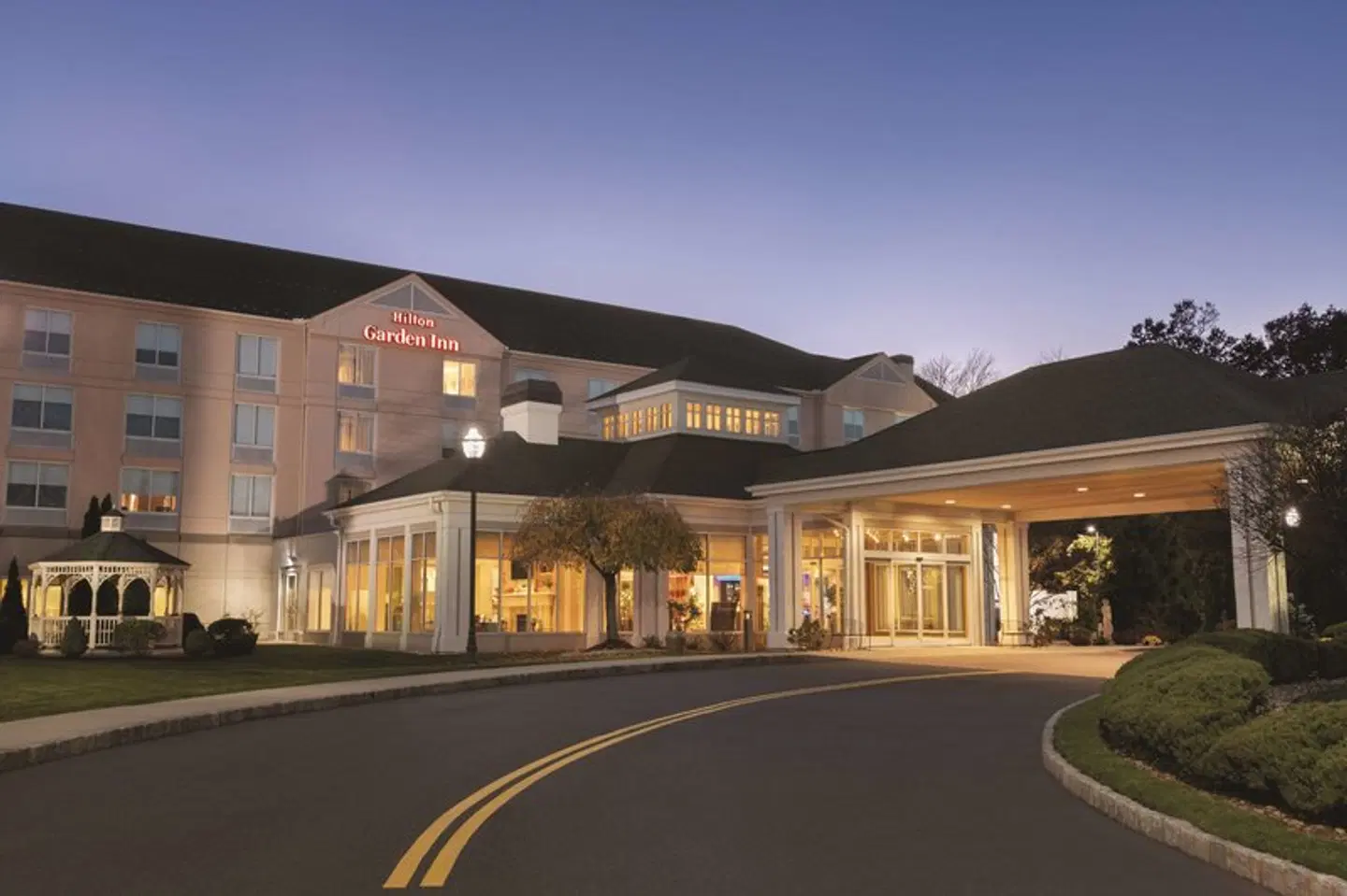 Hilton Garden Inn Bridgewater Terrasse