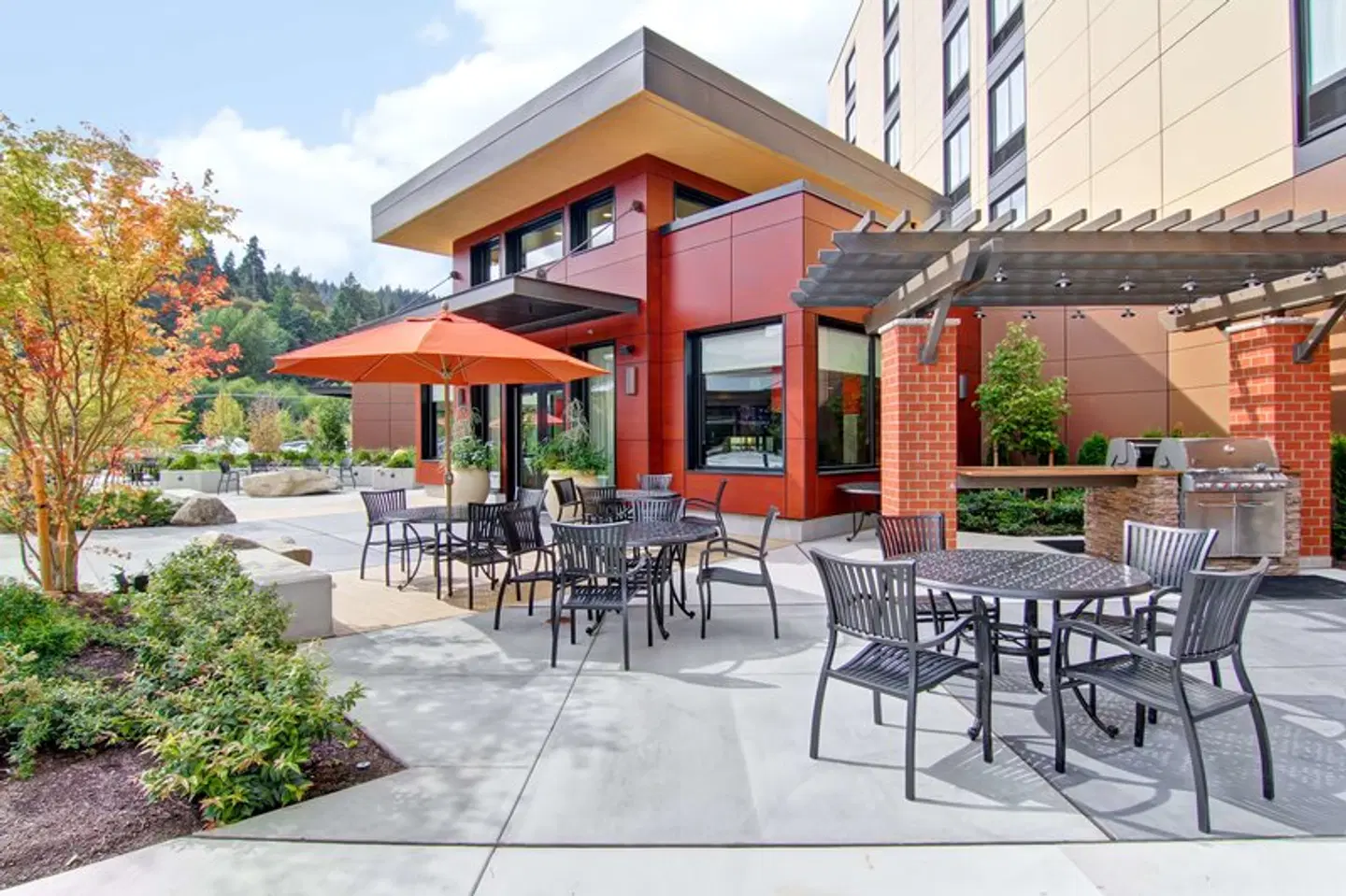 Homewood Suites by Hilton Seattle-Issaquah Terrasse