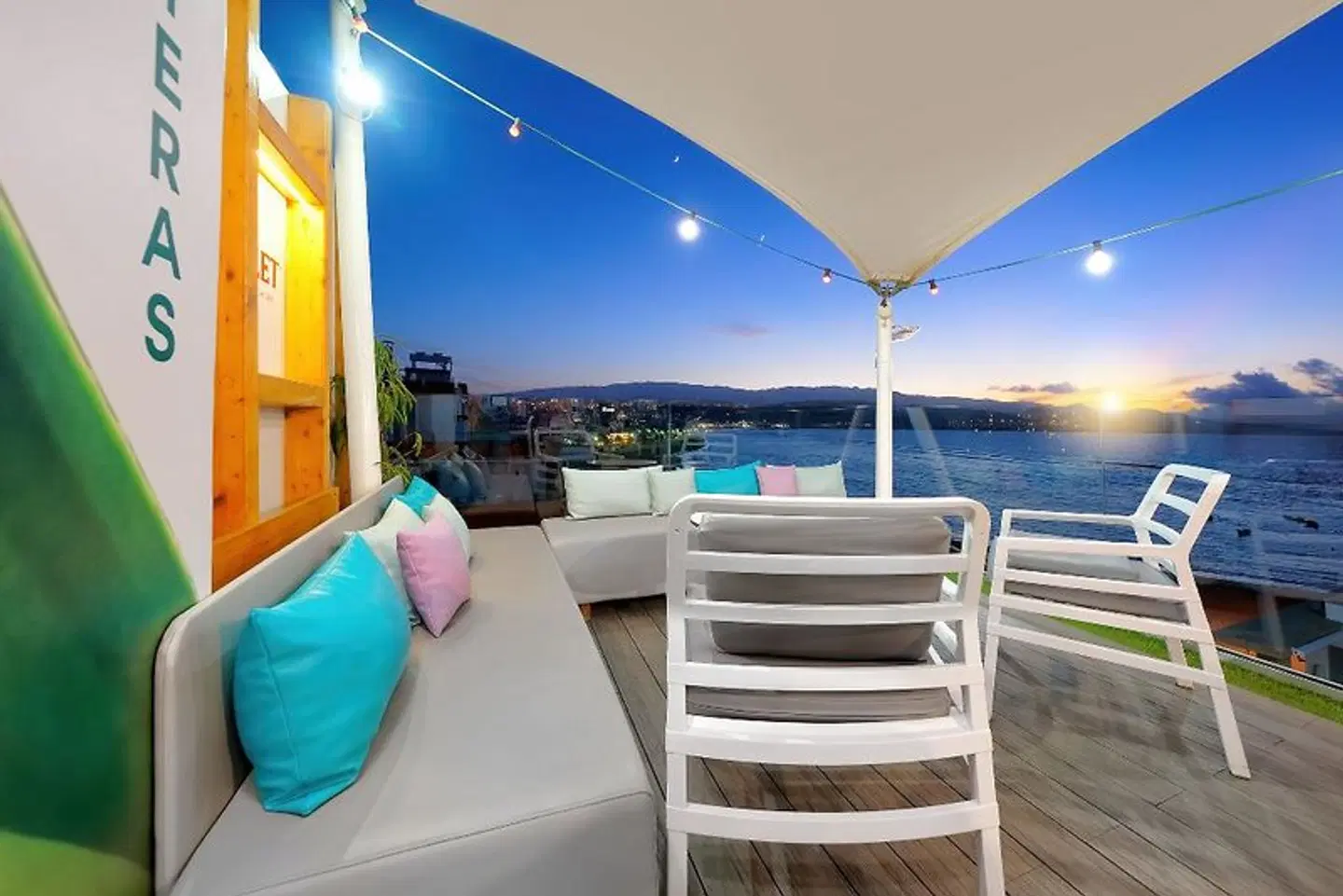 Hotel Aloe Canteras Terrasse