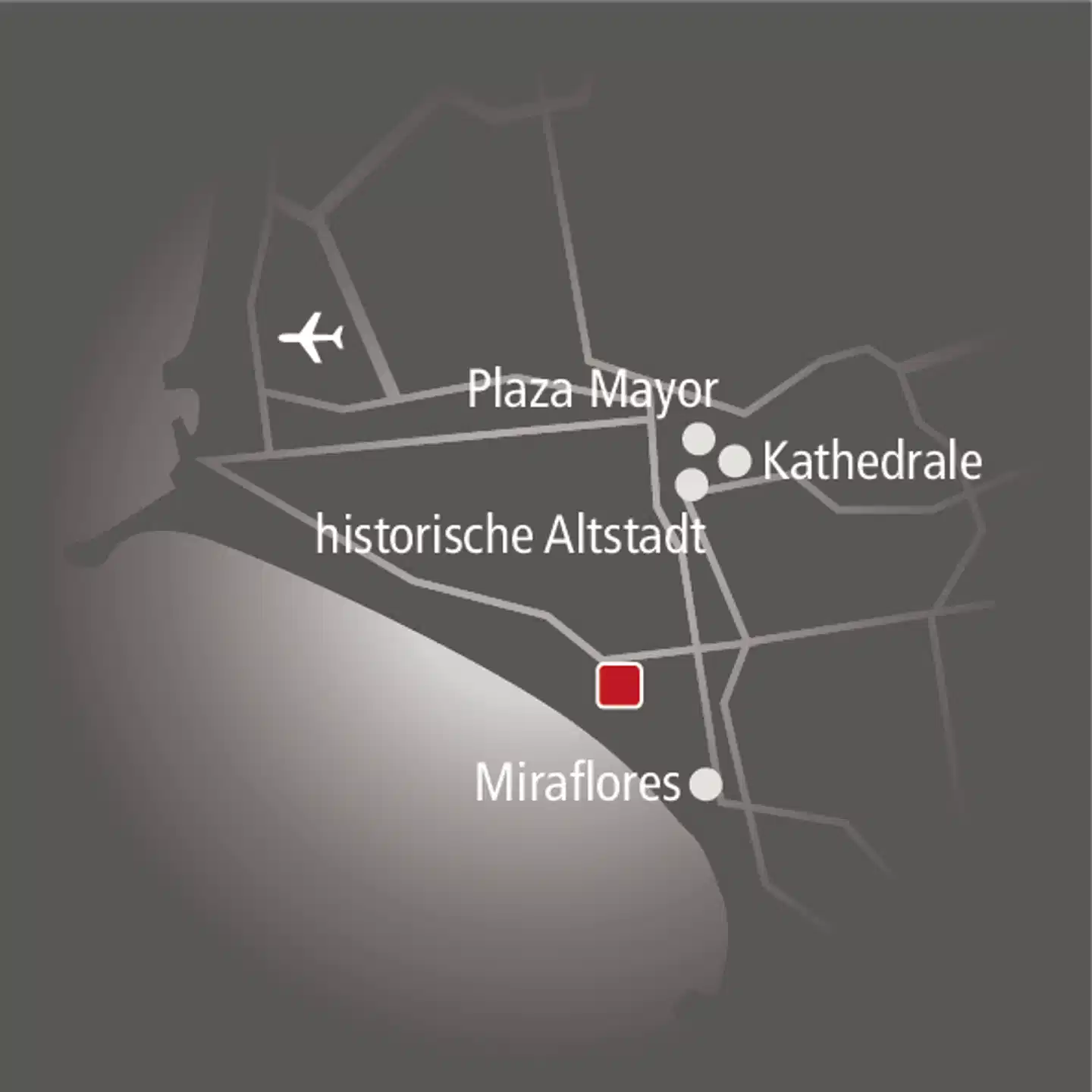 Country Club Lima Landkarte