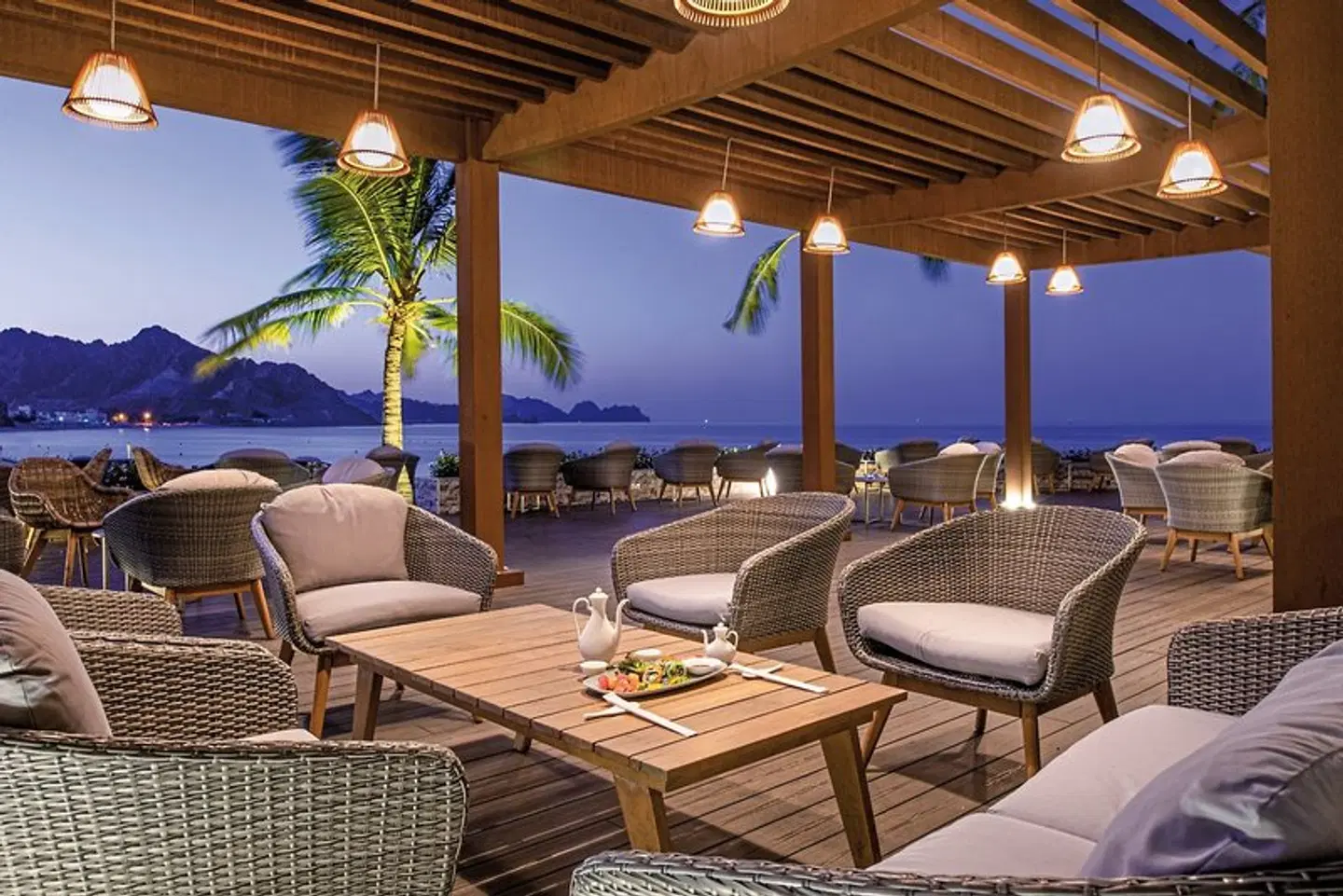 Al Bustan Palace, a Ritz-Carlton Hotel Terrasse