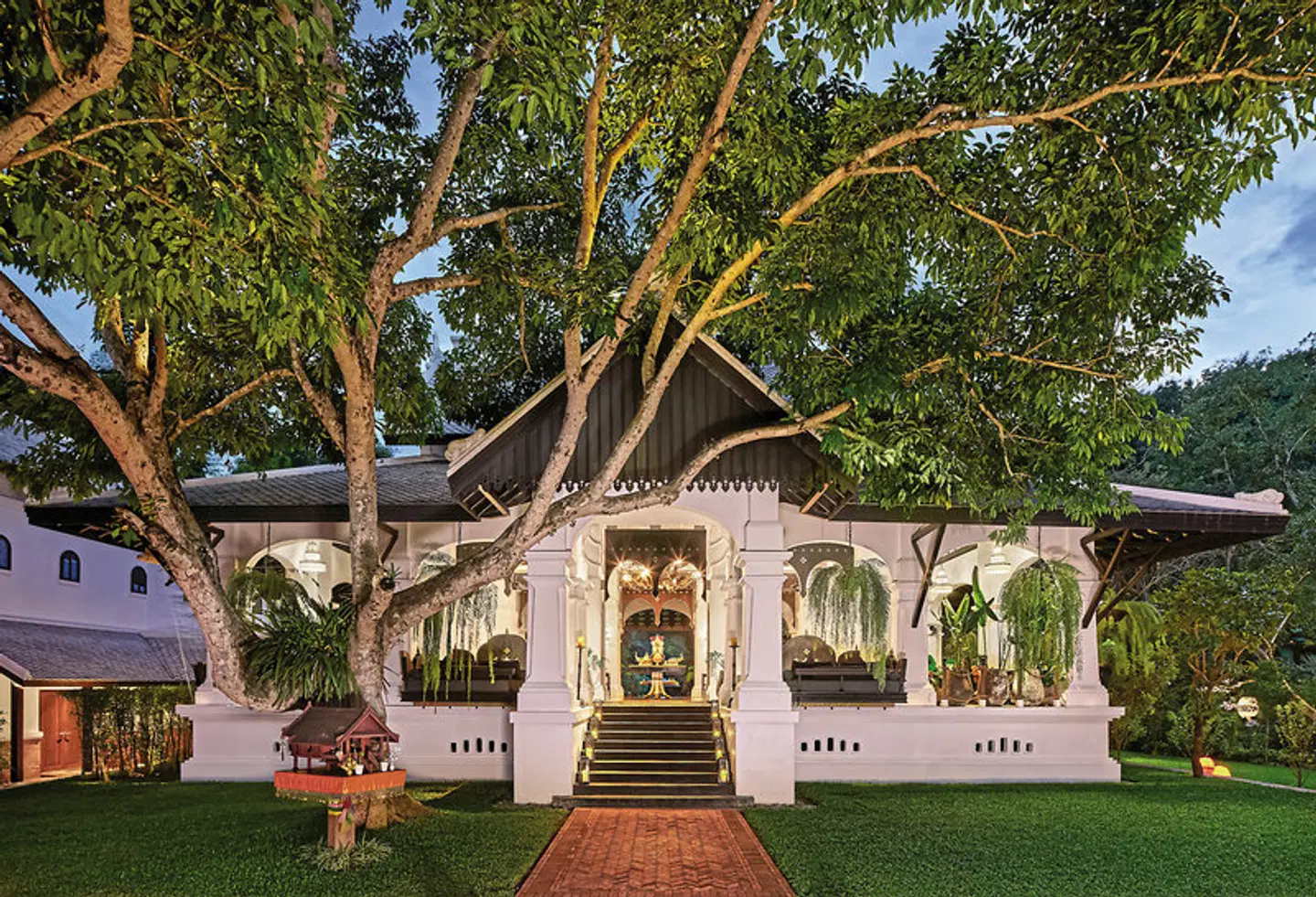 Rosewood Luang Prabang Garten