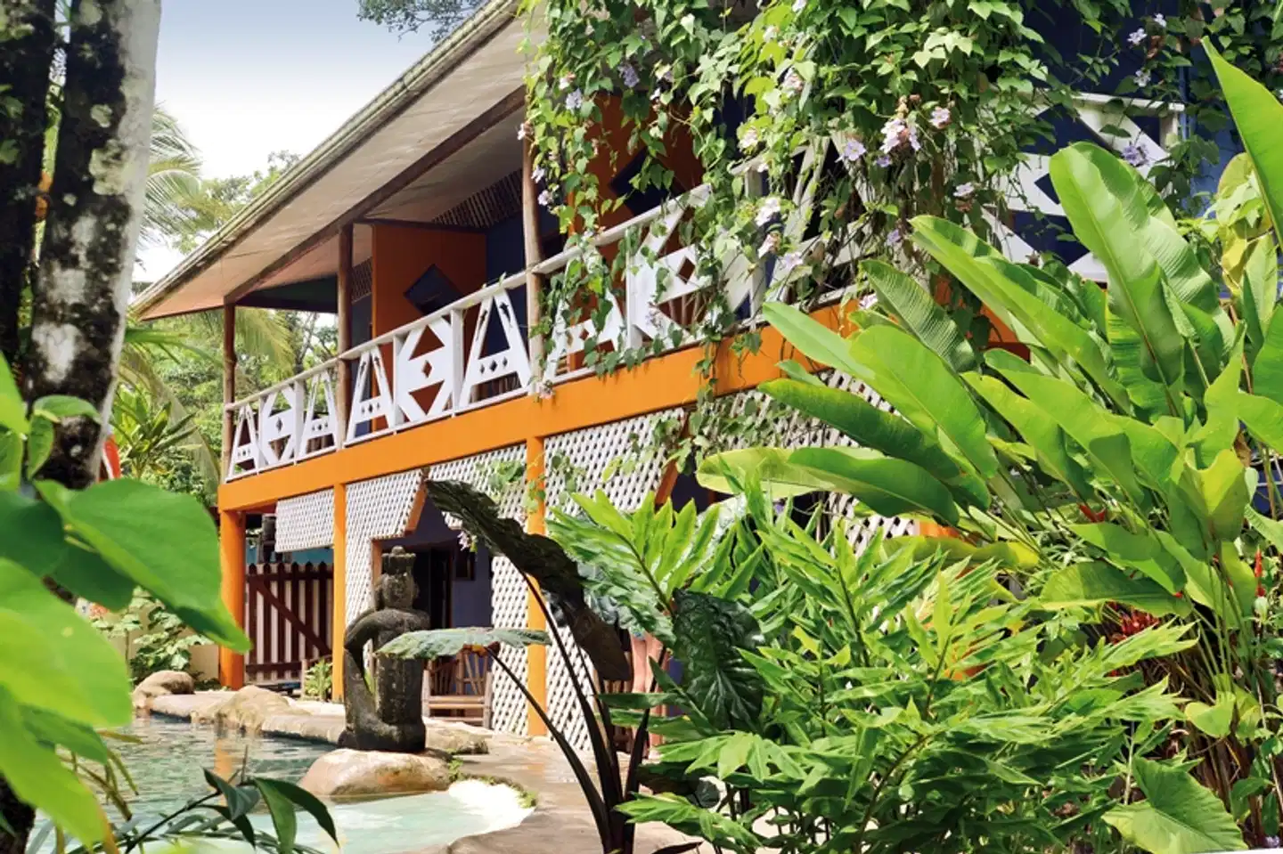 Cariblue Beach & Jungle Resort Terrasse