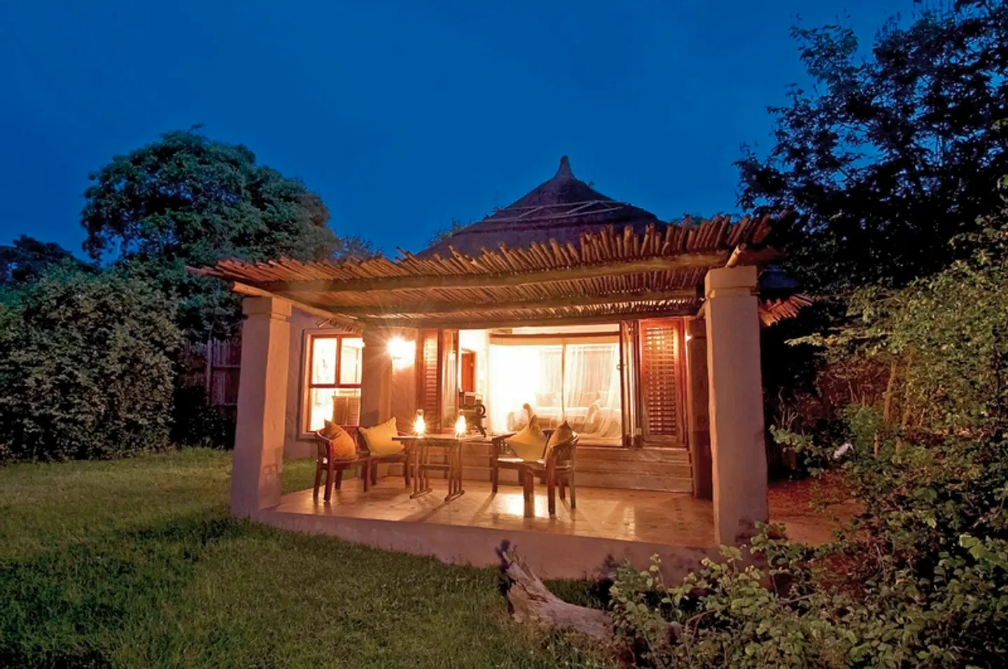 Sanctuary Chobe Chilwero Terrasse