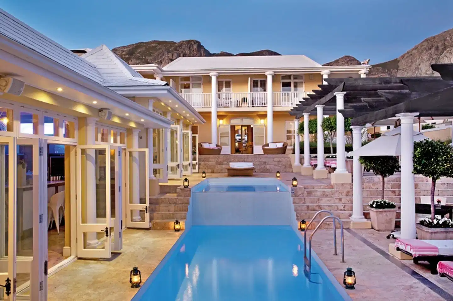 Birkenhead House Terrasse