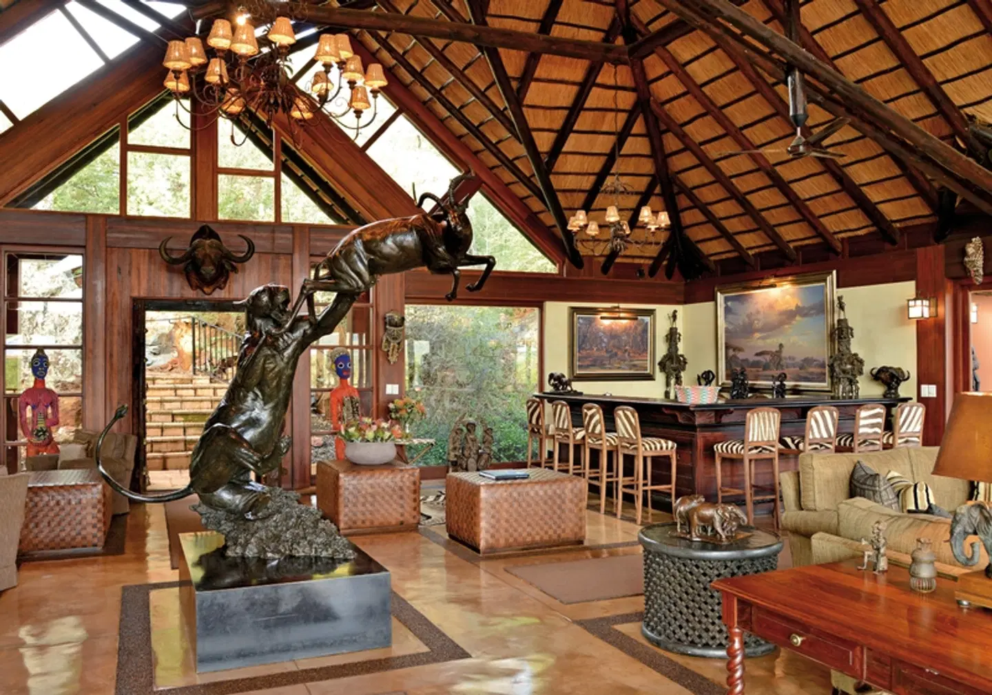 Mateya Safari Lodge Bar