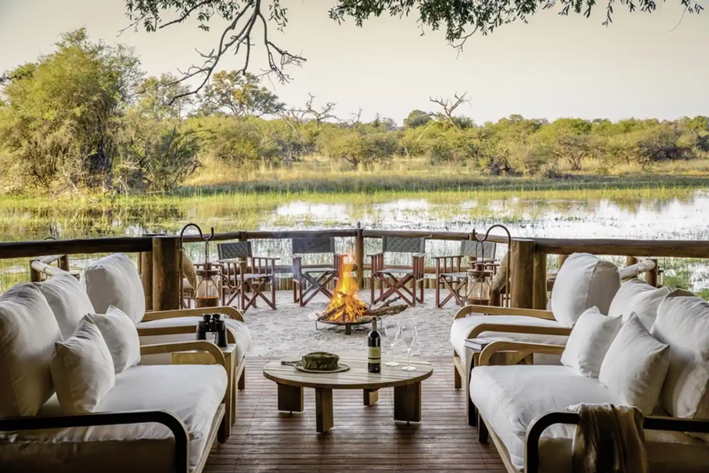 Sanctuary Chief's Camp Terrasse