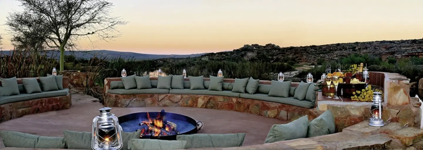 Bushmans Kloof Wilderness Reserve & Wellness Retreat Terrasse