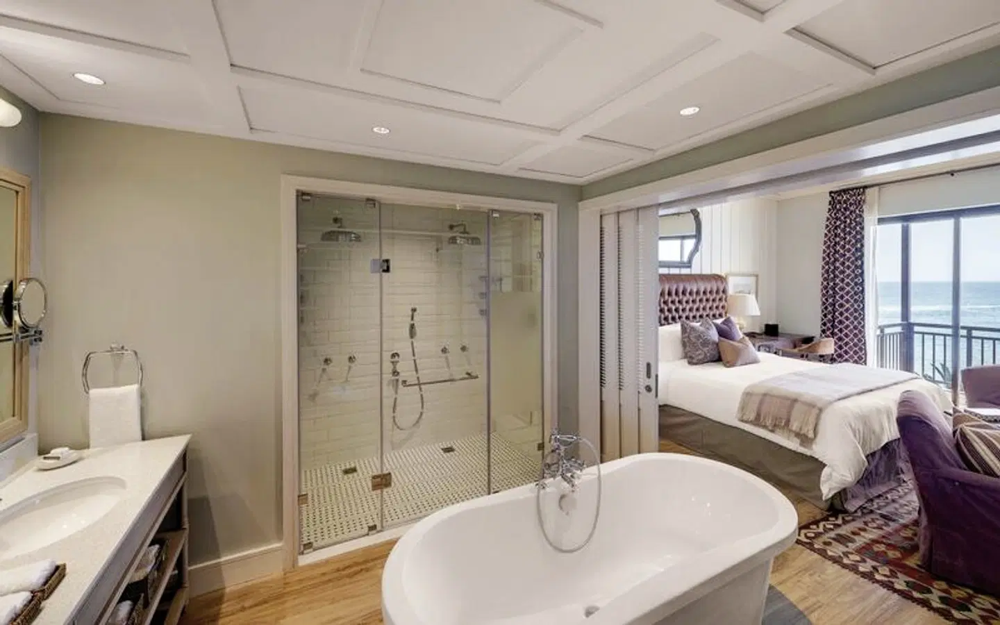 Strand Hotel Badezimmer