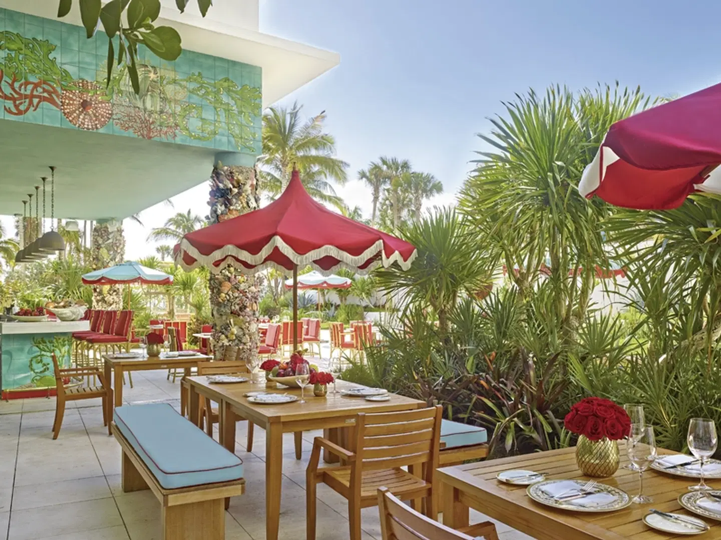 Faena Hotel Miami Beach Terrasse