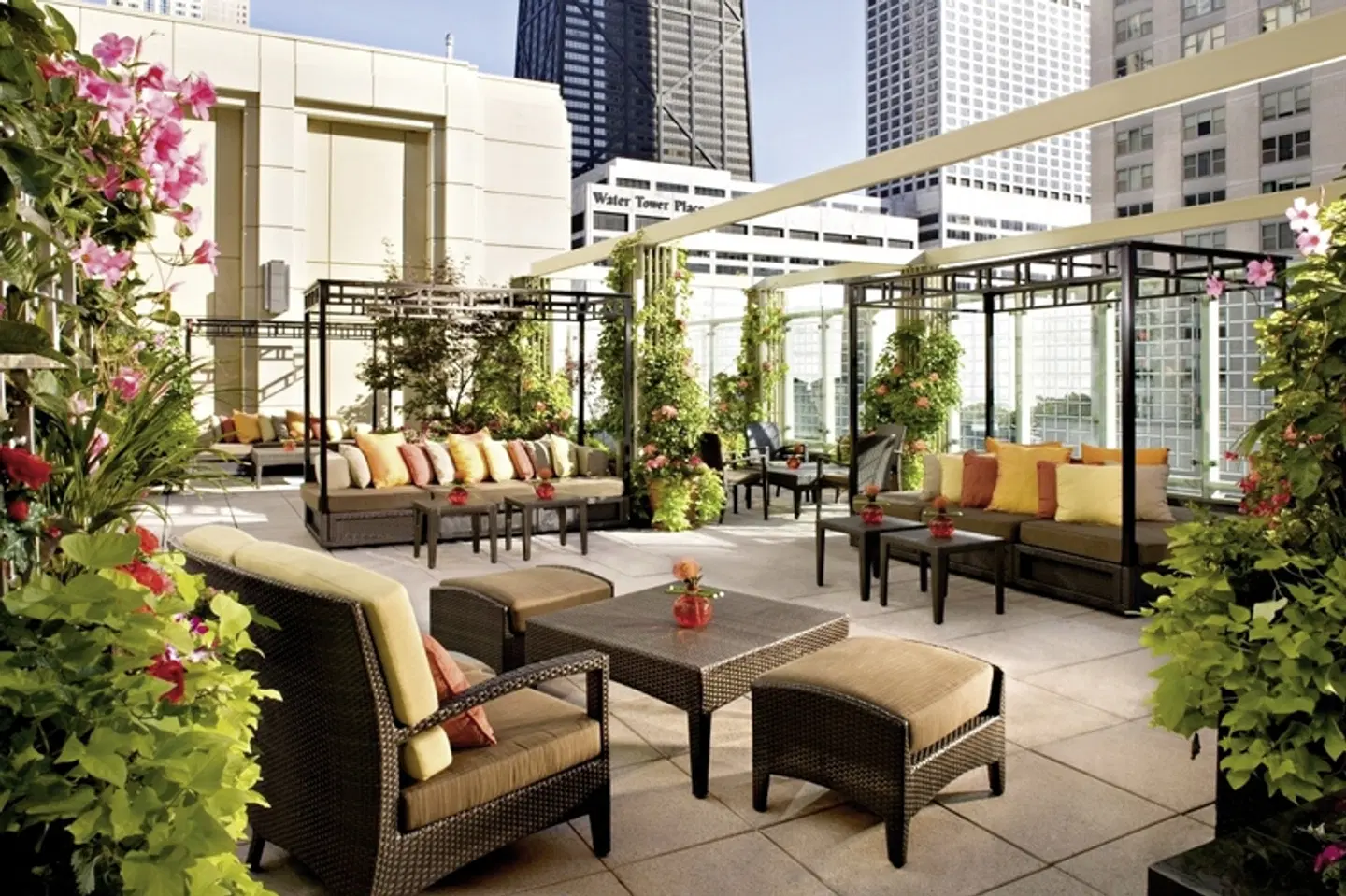 The Peninsula Chicago Terrasse