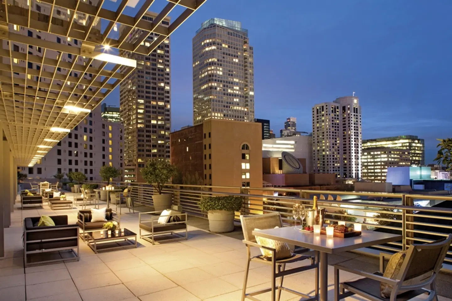 Four Seasons Hotel San Francisco Terrasse