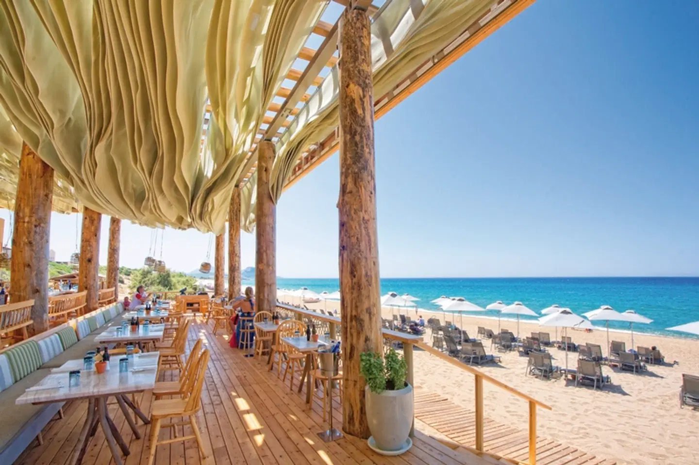 The Romanos, a Luxury Collection Resort, Costa Navarino Terrasse