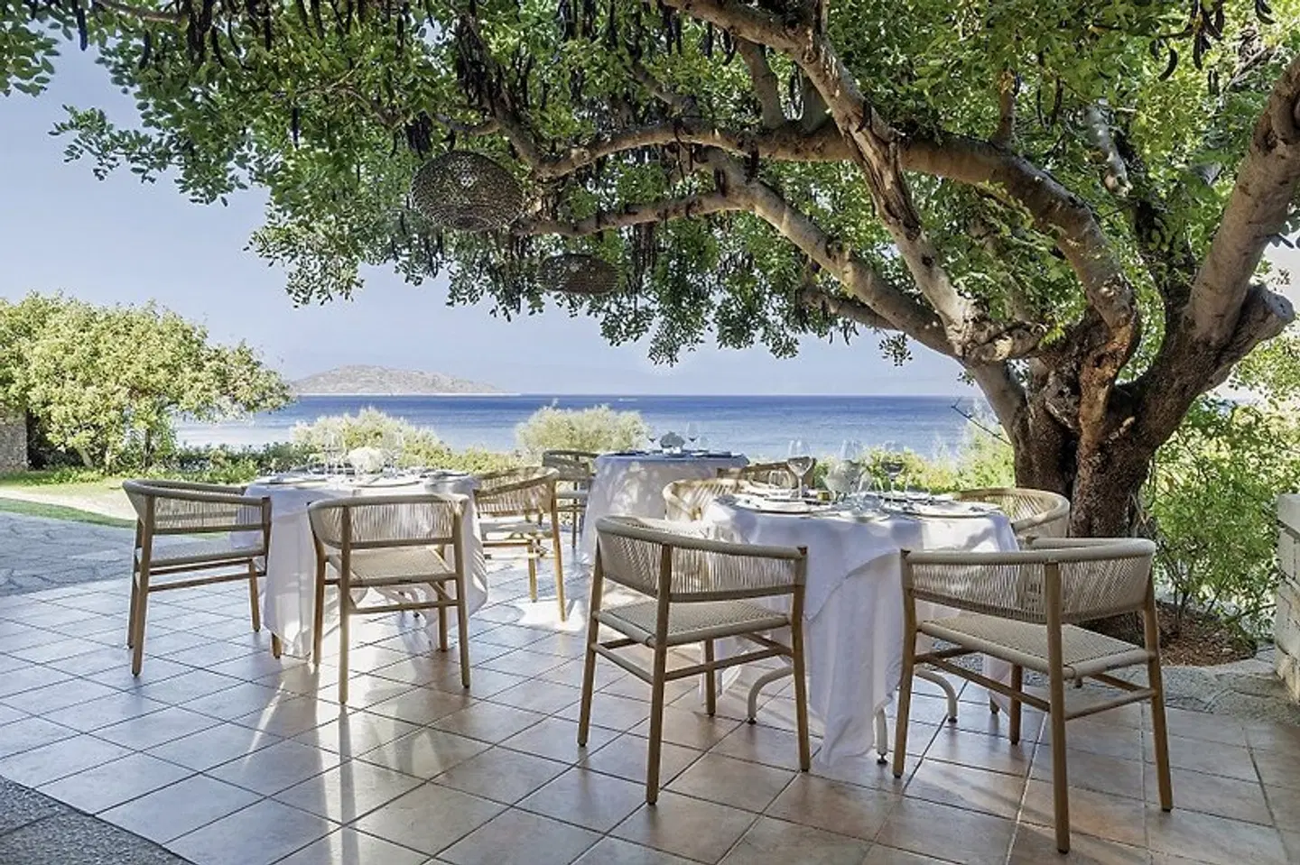 Elounda Mare Hotel Terrasse