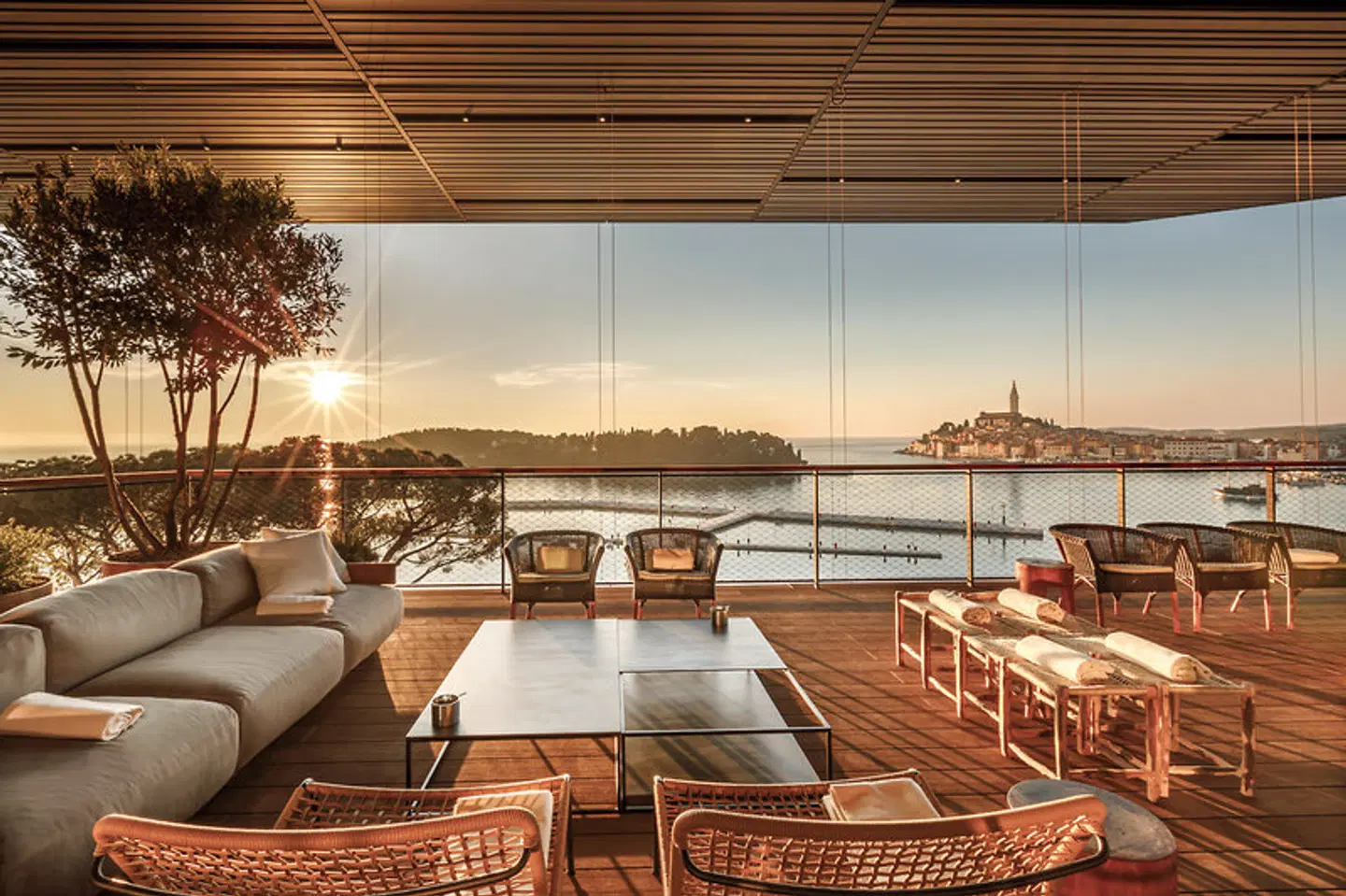 Grand Park Hotel Rovinj Terrasse