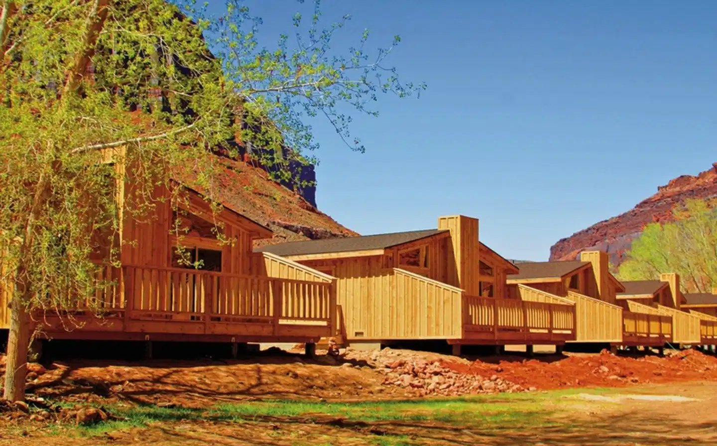 Red Cliffs Lodge Garten
