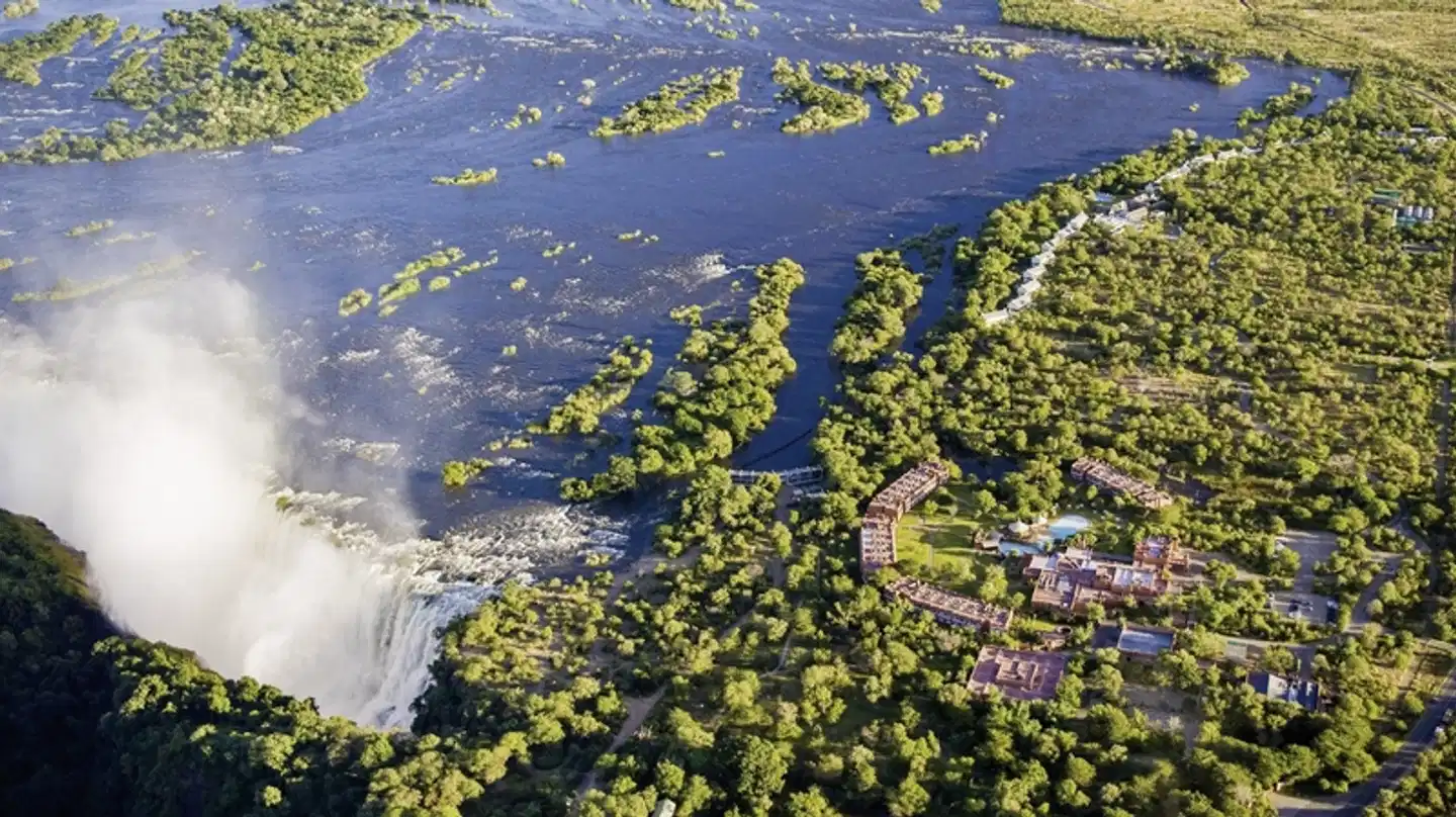 Viktoria Fälle & Tierparadies Botswana Landschaft