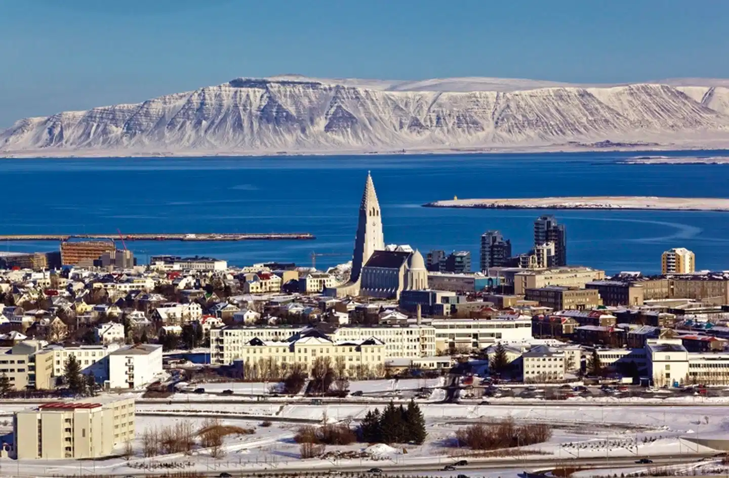 Winterliche Höhepunkte rund um Reykjavik Landschaft