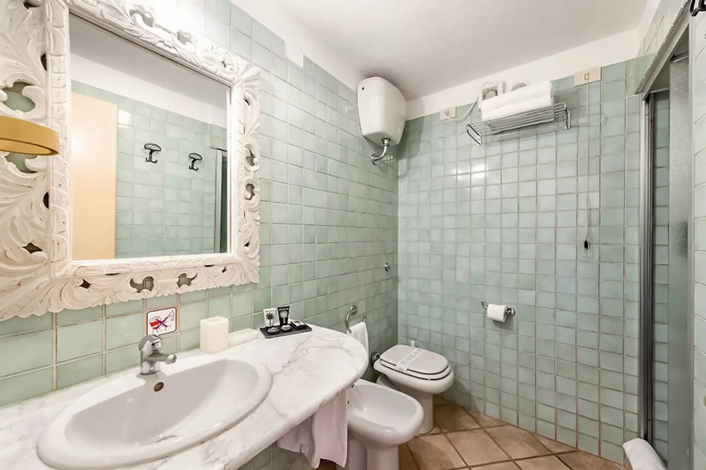 Sant'Elmo Beach Hotel Badezimmer