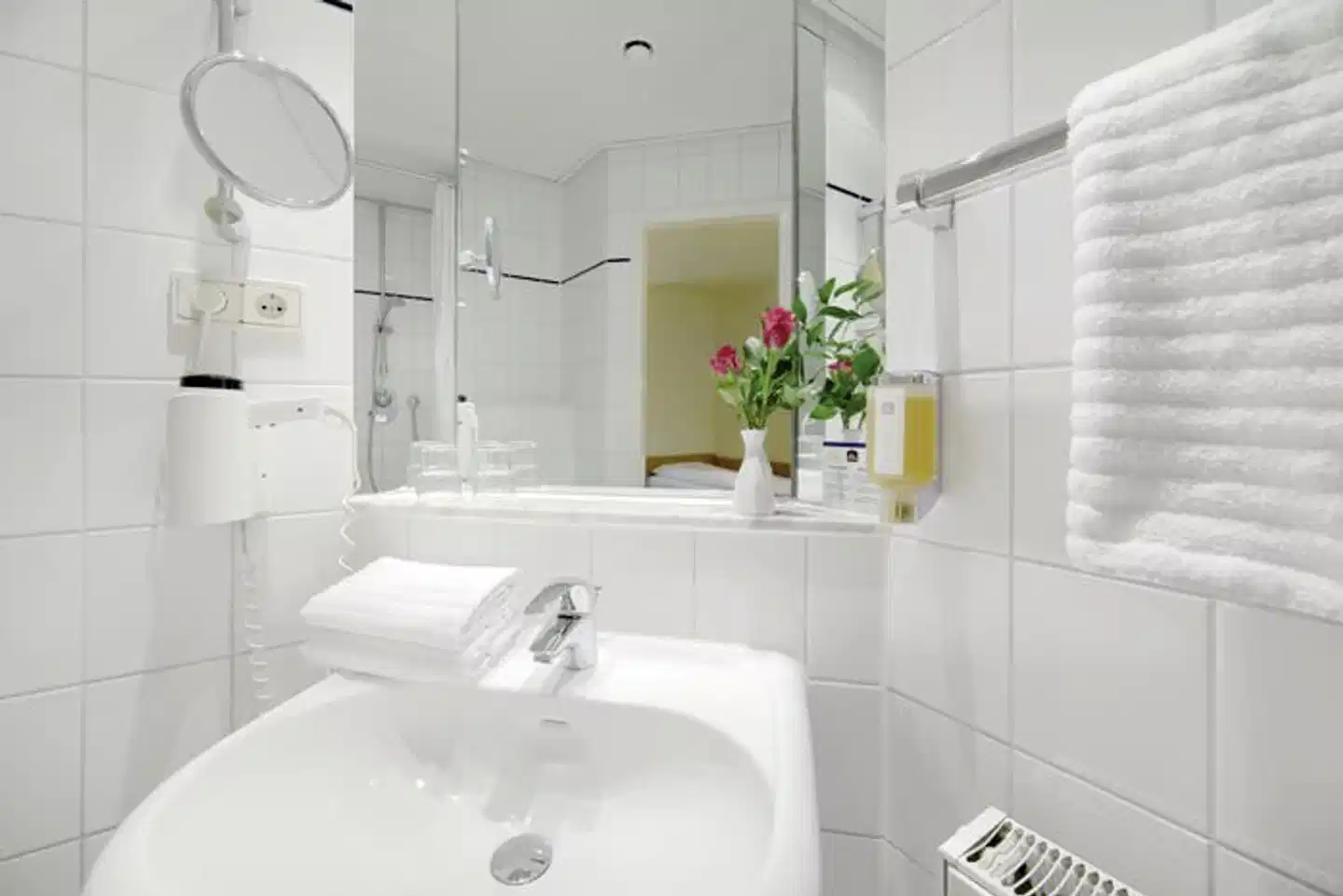 Best Western Hotel Hamburg International Badezimmer