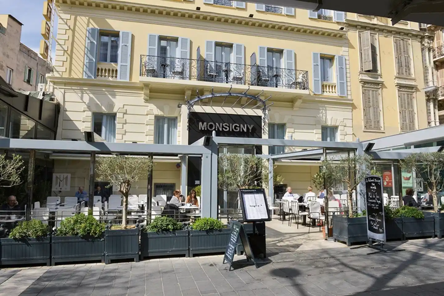 Hotel Monsigny Nice Aussenansicht
