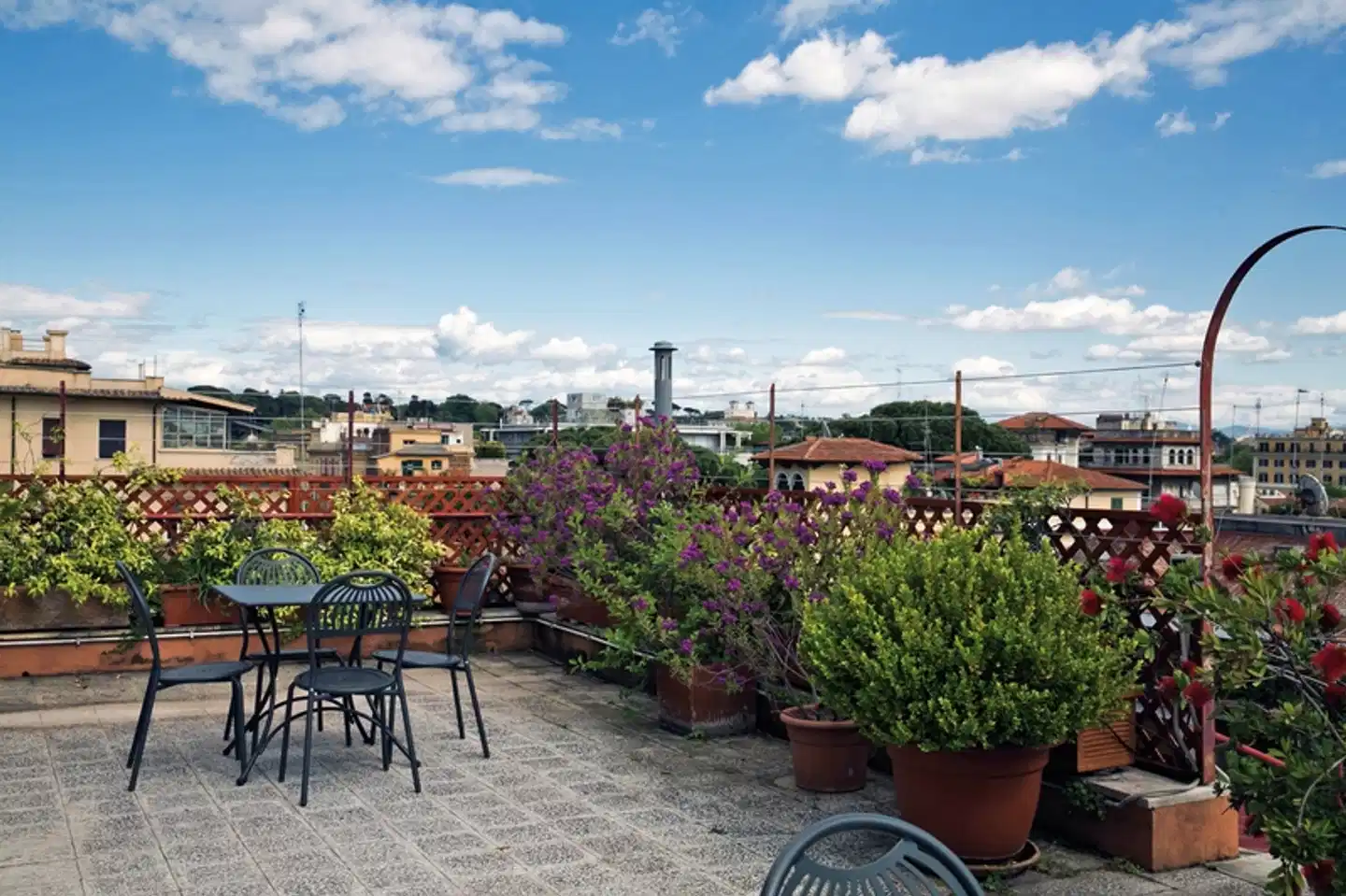 Hotel Casa Valdese Terrasse