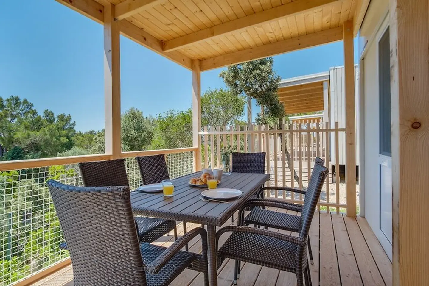 Poljana Camping Village Resort Terrasse
