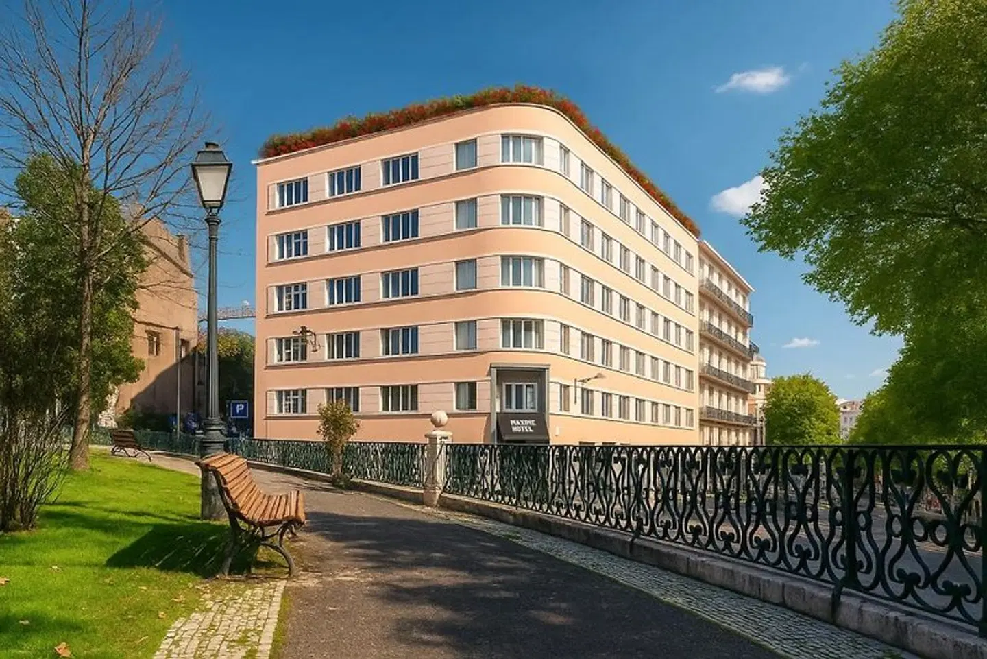 Maxime Hotel Garten