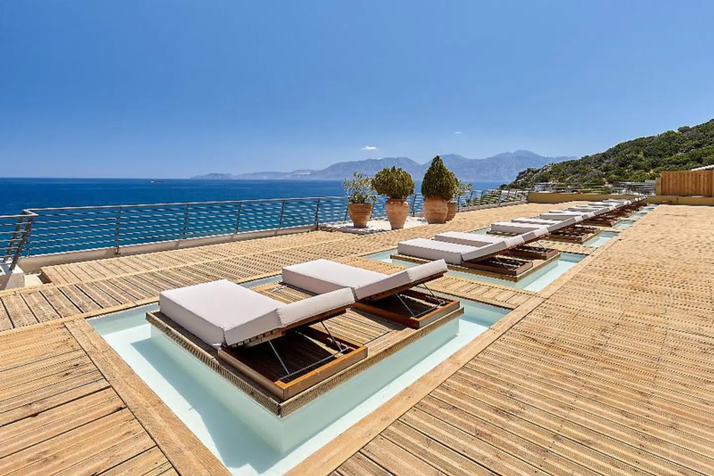 Blue Marine Resort & Spa Hotel Terrasse
