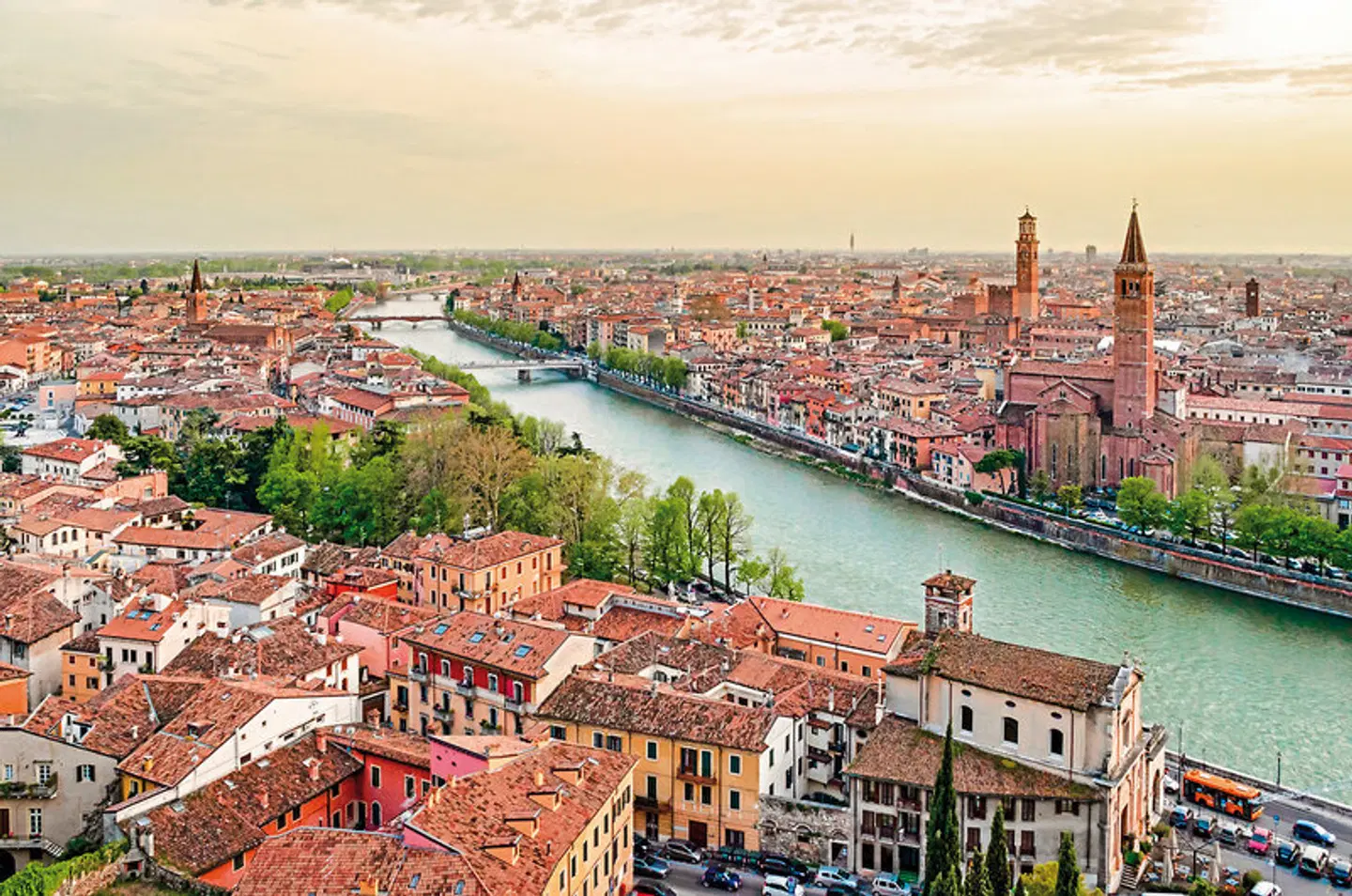 Etsch-Radweg Nauders-Verona Terrasse