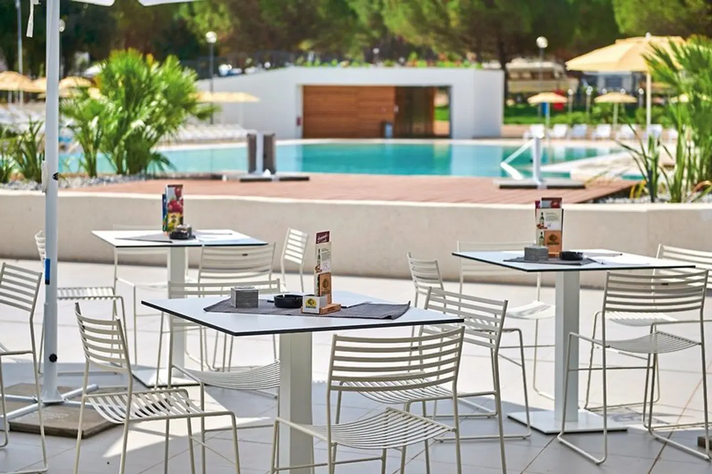 Camping Stella Maris Terrasse