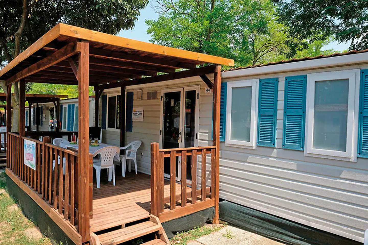 Rosapineta Camping Village (by Happy Camp) Terrasse