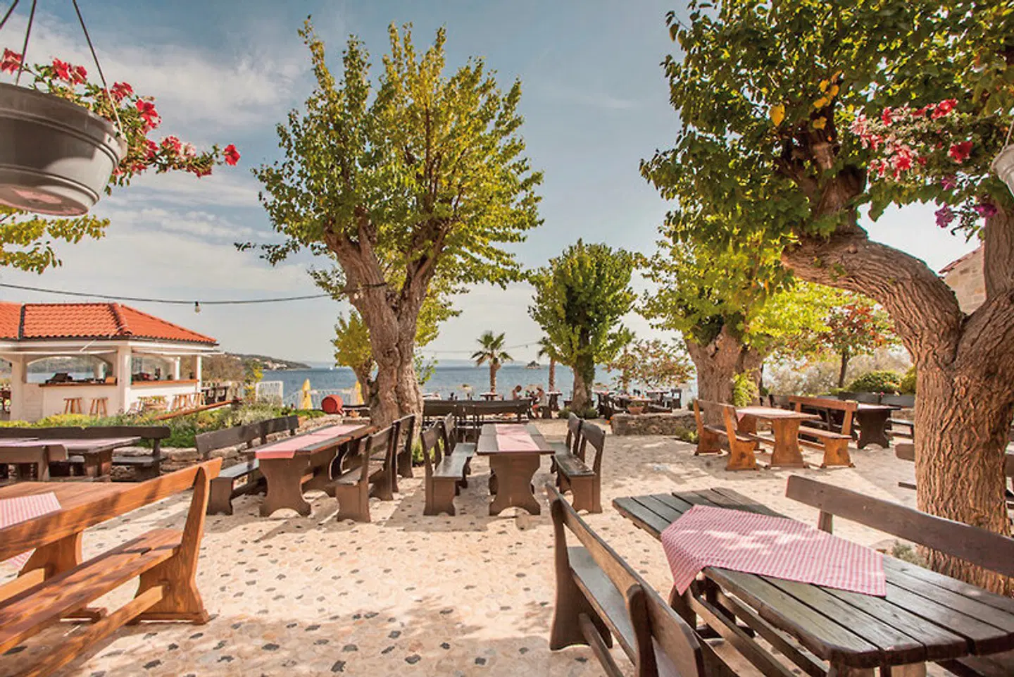 Amadria Park Camping Trogir (by Happy Camp) Terrasse