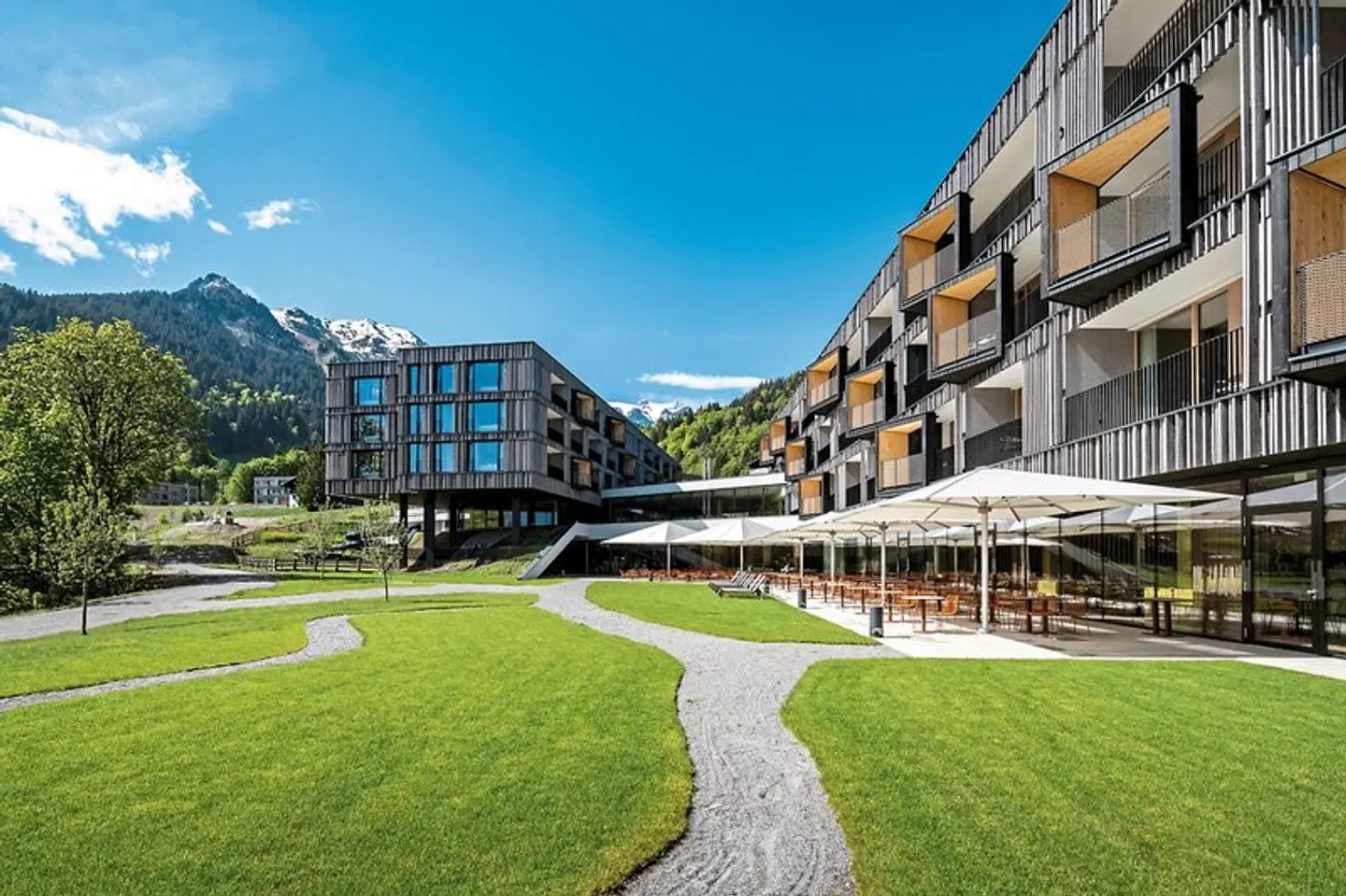Falkensteiner Family Hotel Montafon Garten