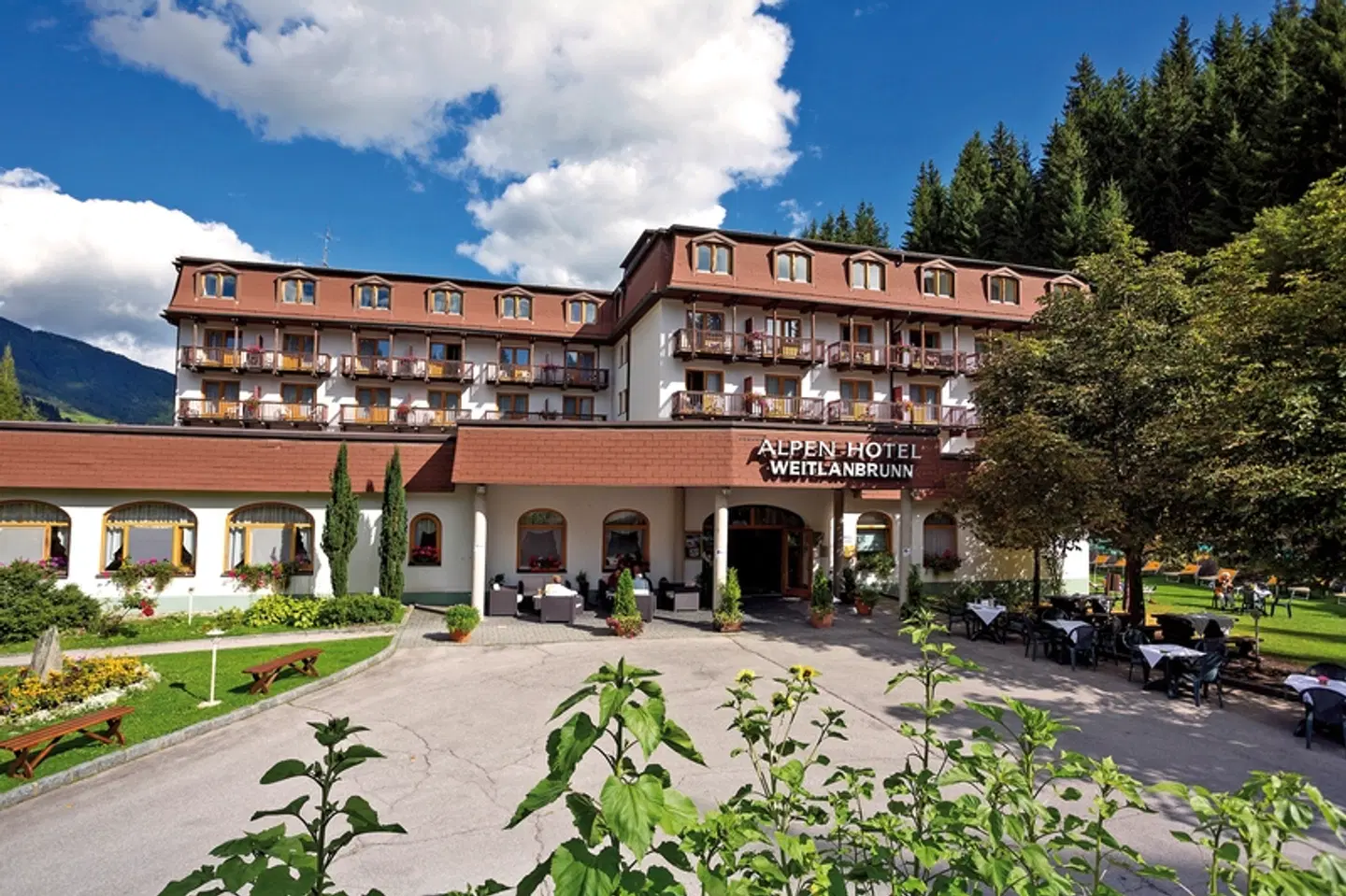 Alpenhotel Weitlanbrunn EXTERIOR