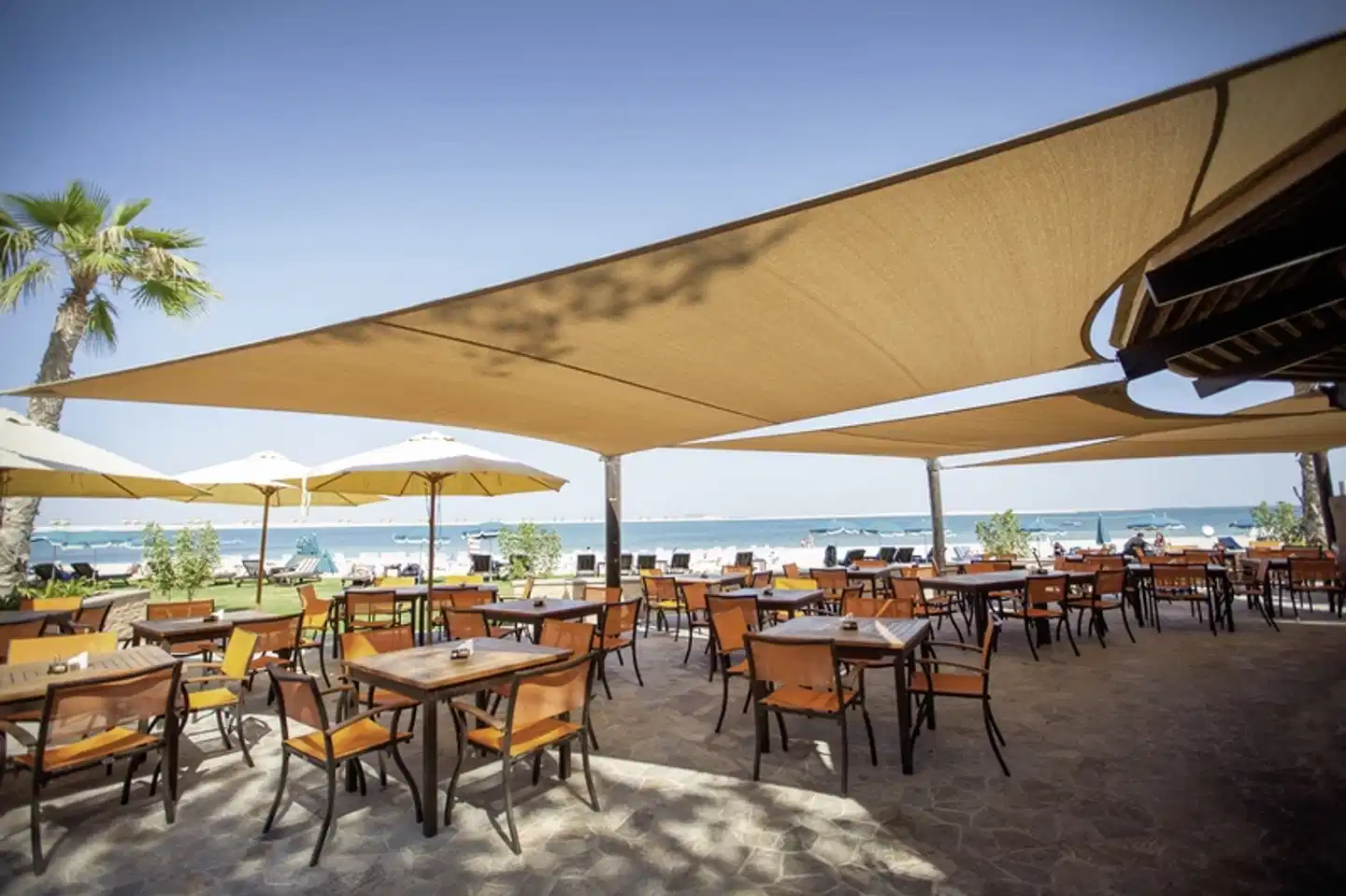 JA The Resort - JA Palm Tree Court Terrasse