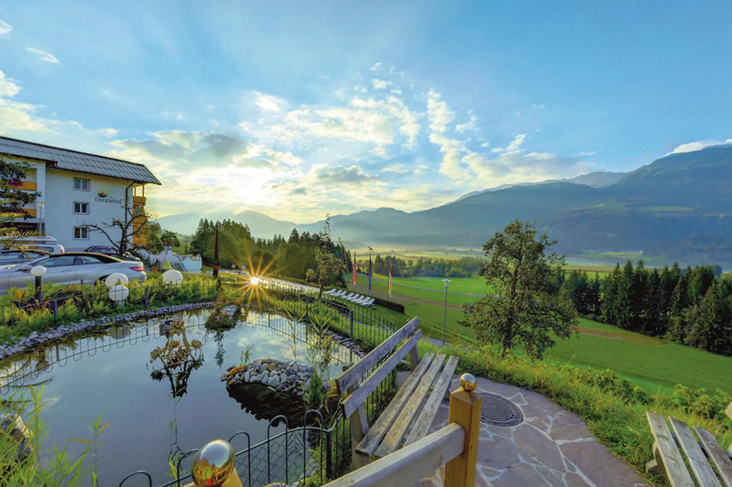 Ferienhotel Glocknerhof Terrasse