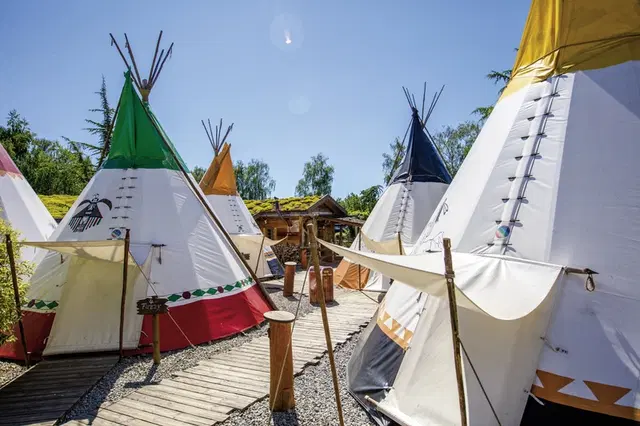 Tipi Town Terrasse