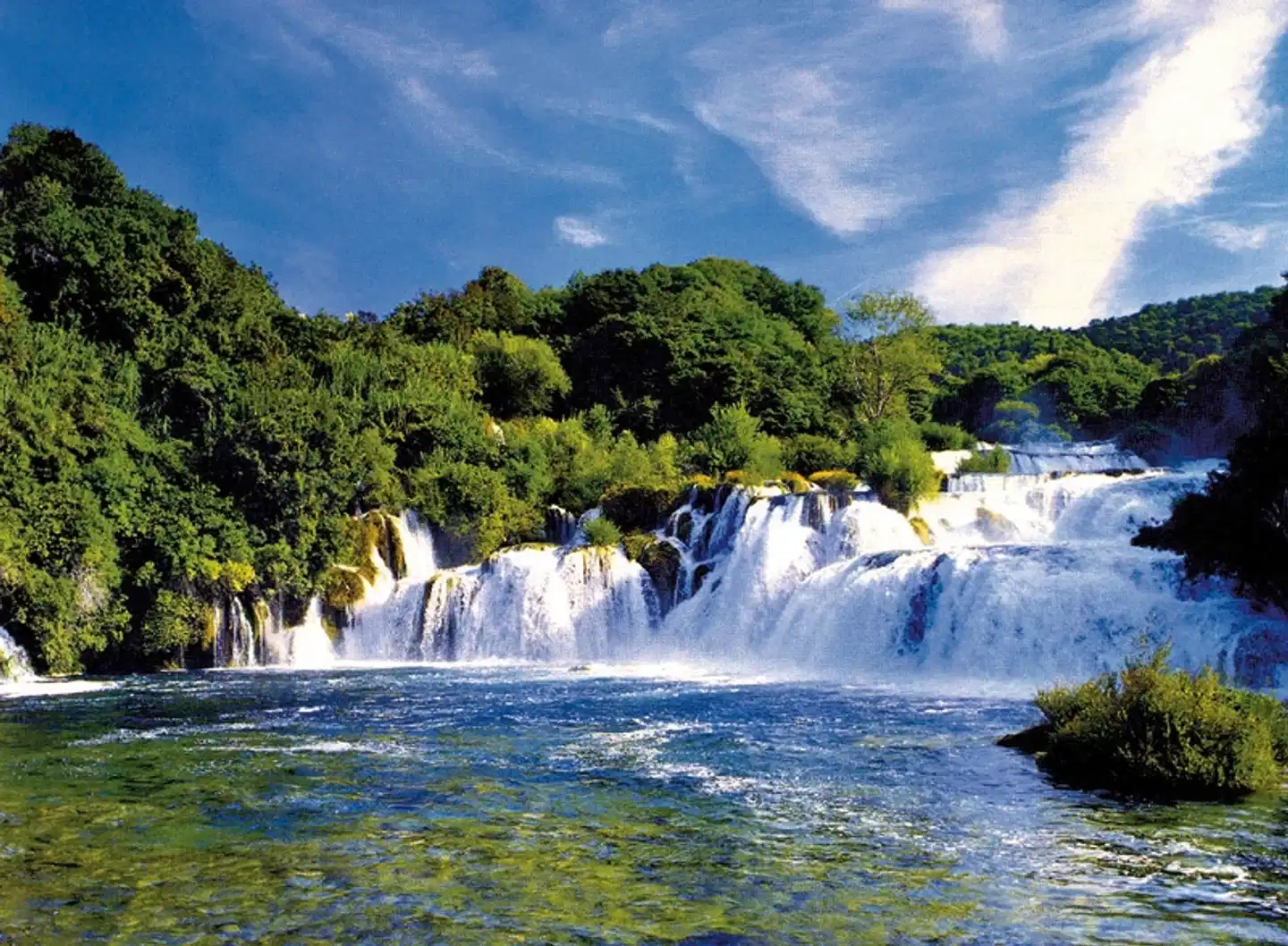 Land und Meer Landschaft