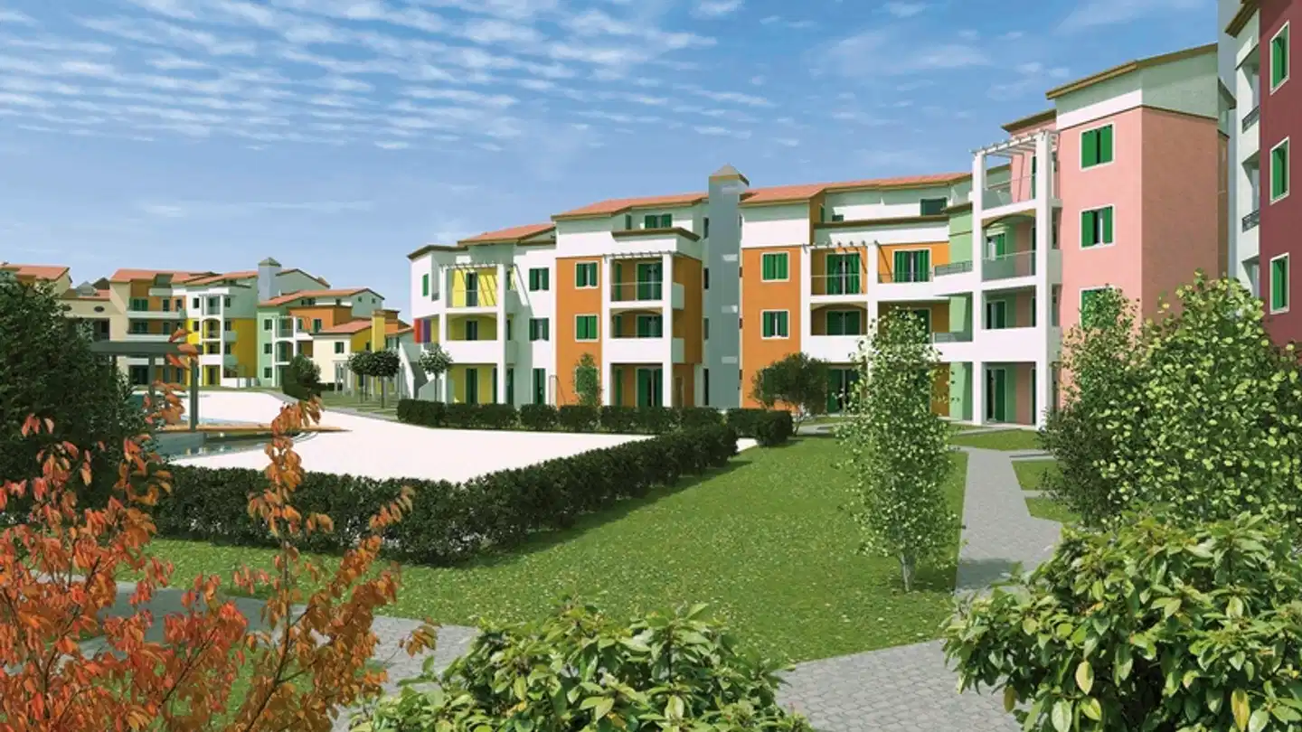 Feriendorf Larici Aussenansicht