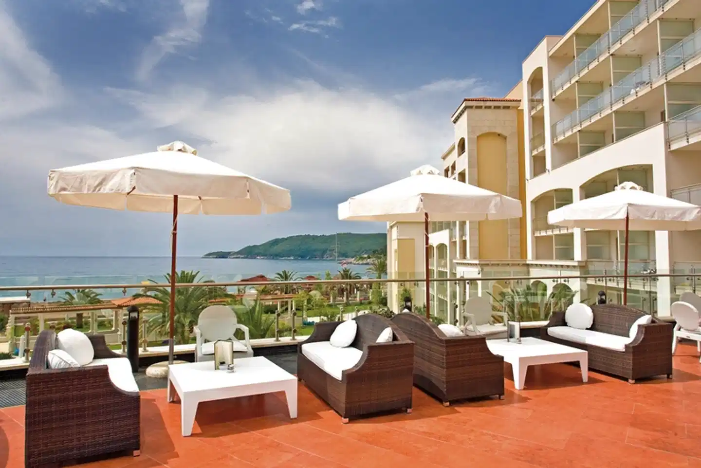 Splendid Spa Resort Terrasse