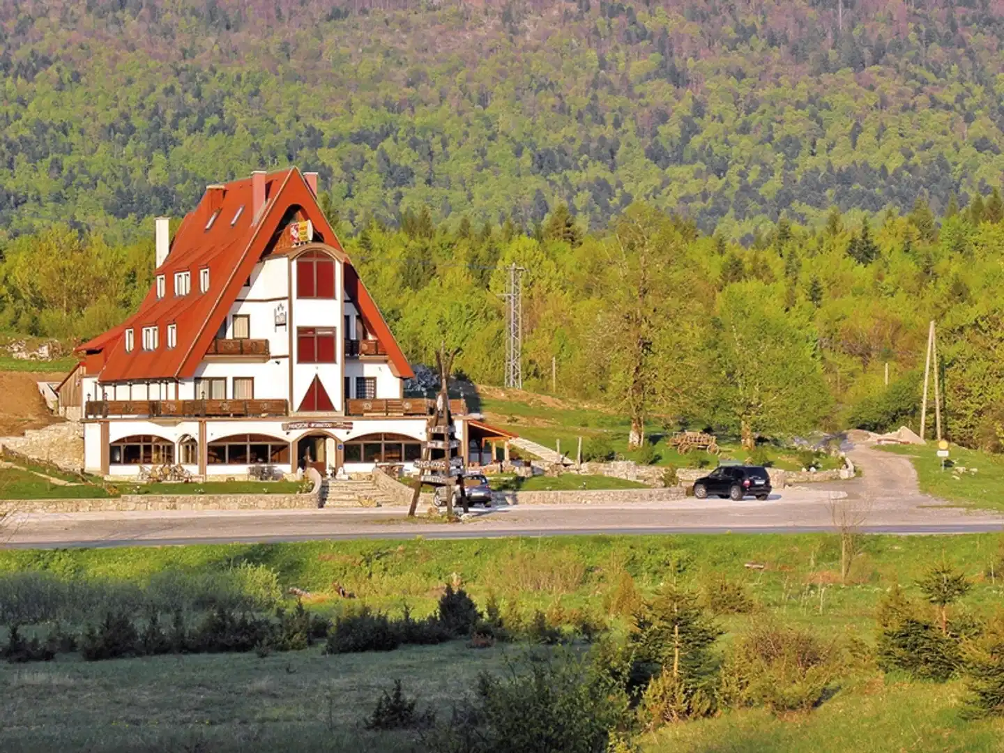 Pension Winnetou Landschaft