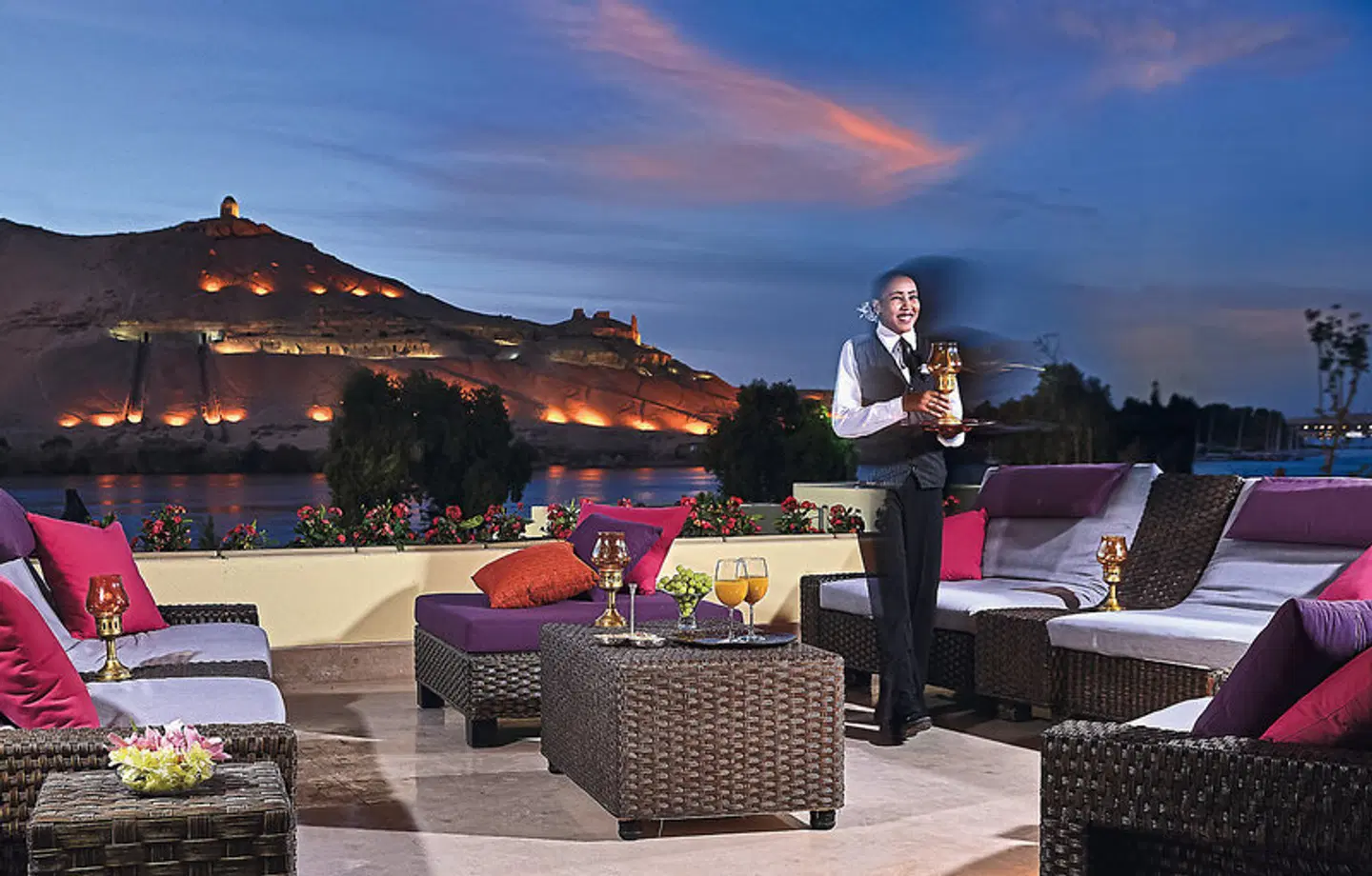 Mövenpick Resort Aswan Terrasse