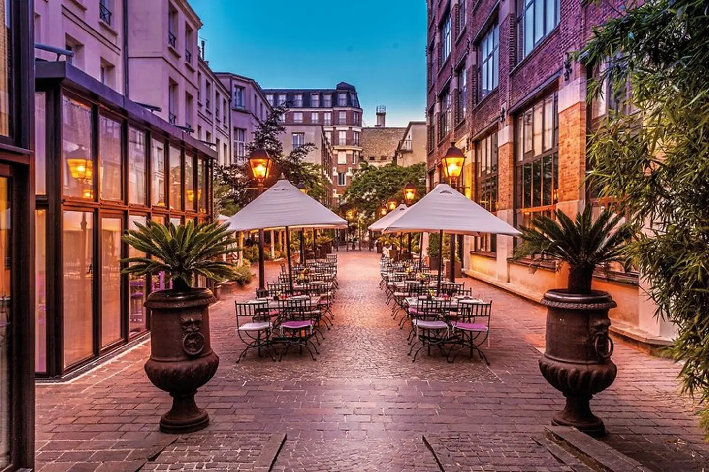 Les Jardins du Marais Terrasse